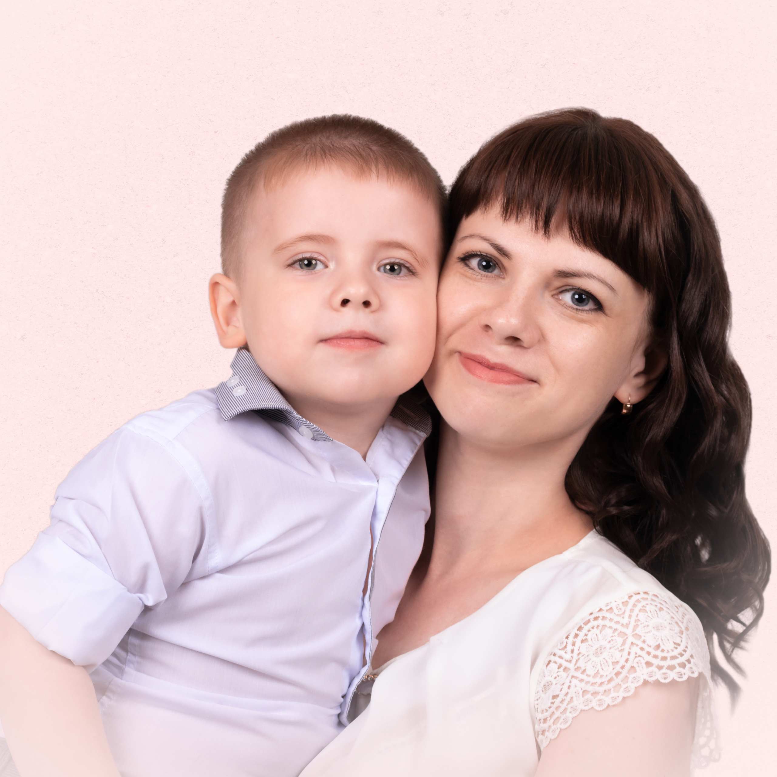 Наталья и Ваня — студийная фотосессия