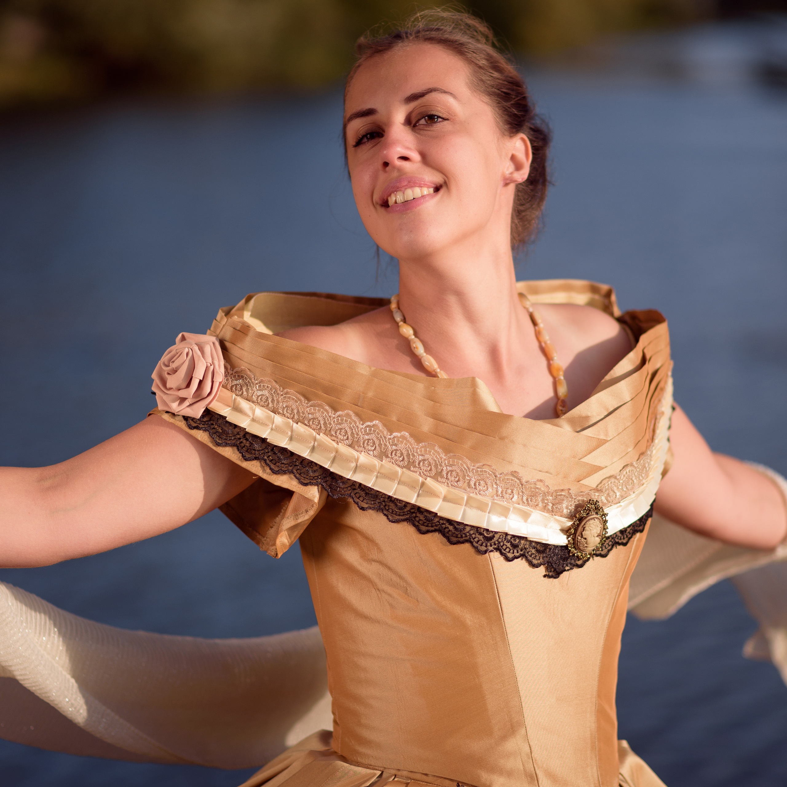 Светлана фотосессия в исторических платьях. Фотографы в Орле Шестопаловы Юлия и Юрий