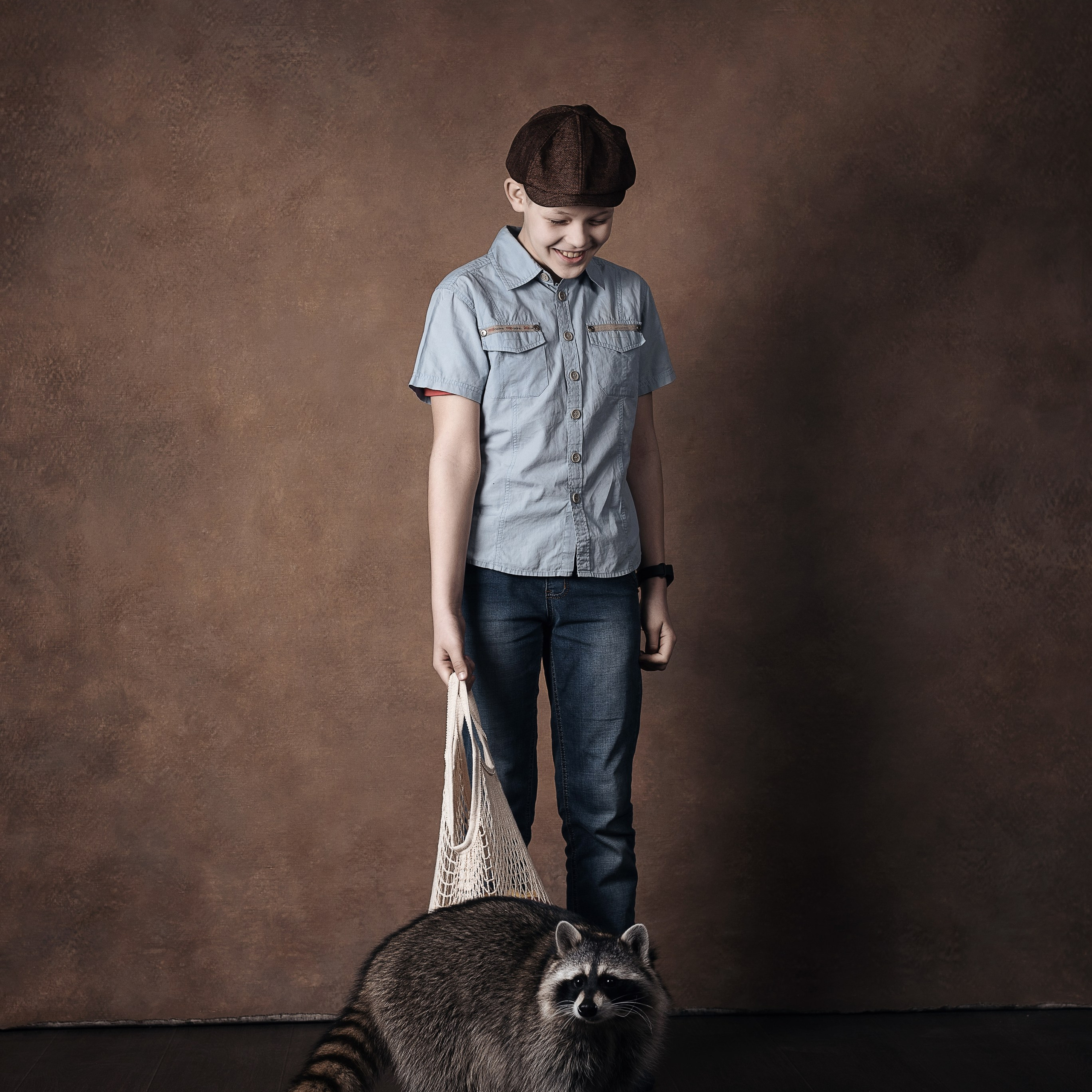 Енот. Фотографы в Орле Шестопаловы Юлия и Юрий