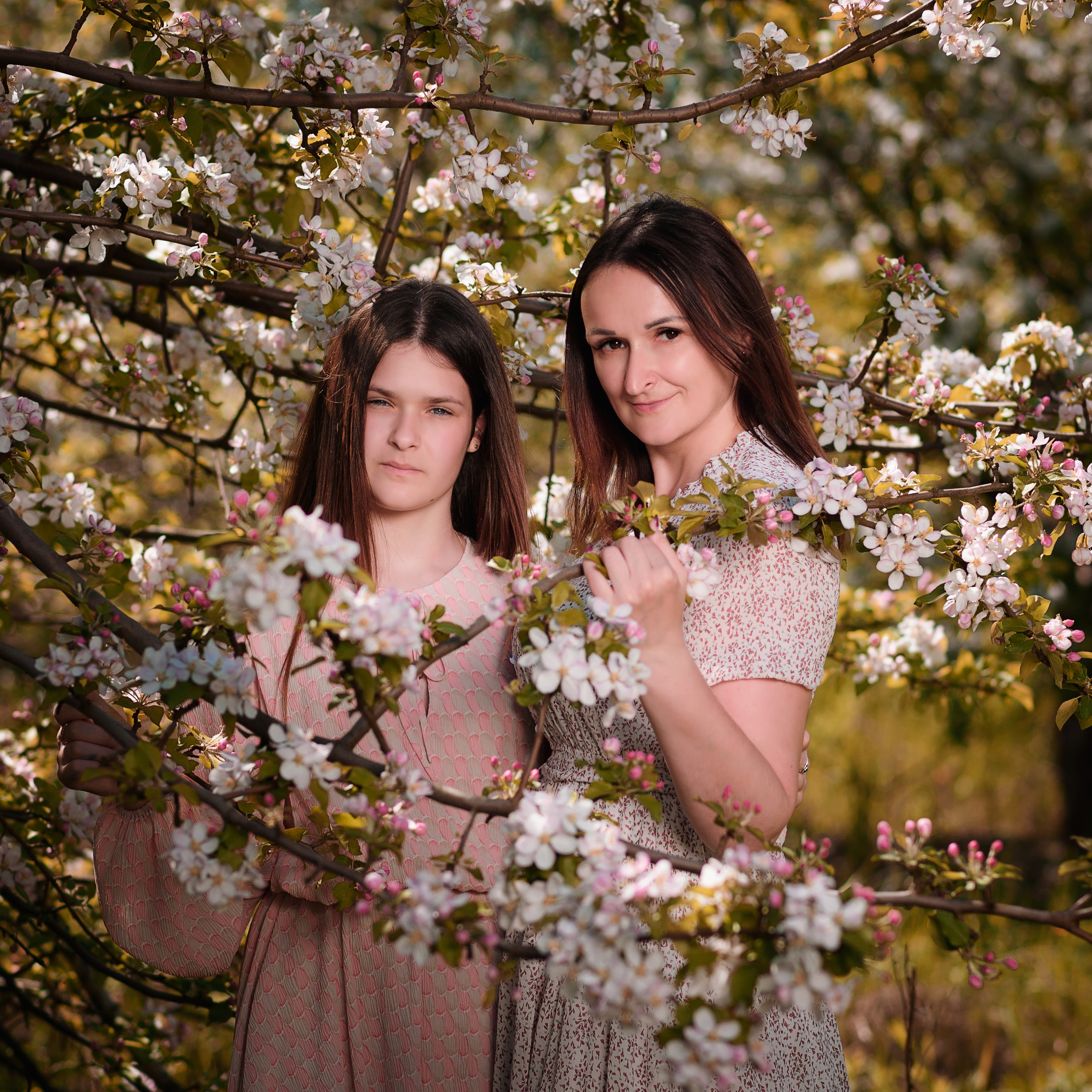 Весна ЦВЕТЕНИЕ Ольга, Ваня и Катя. Фотографы в Орле Шестопаловы Юлия и Юрий