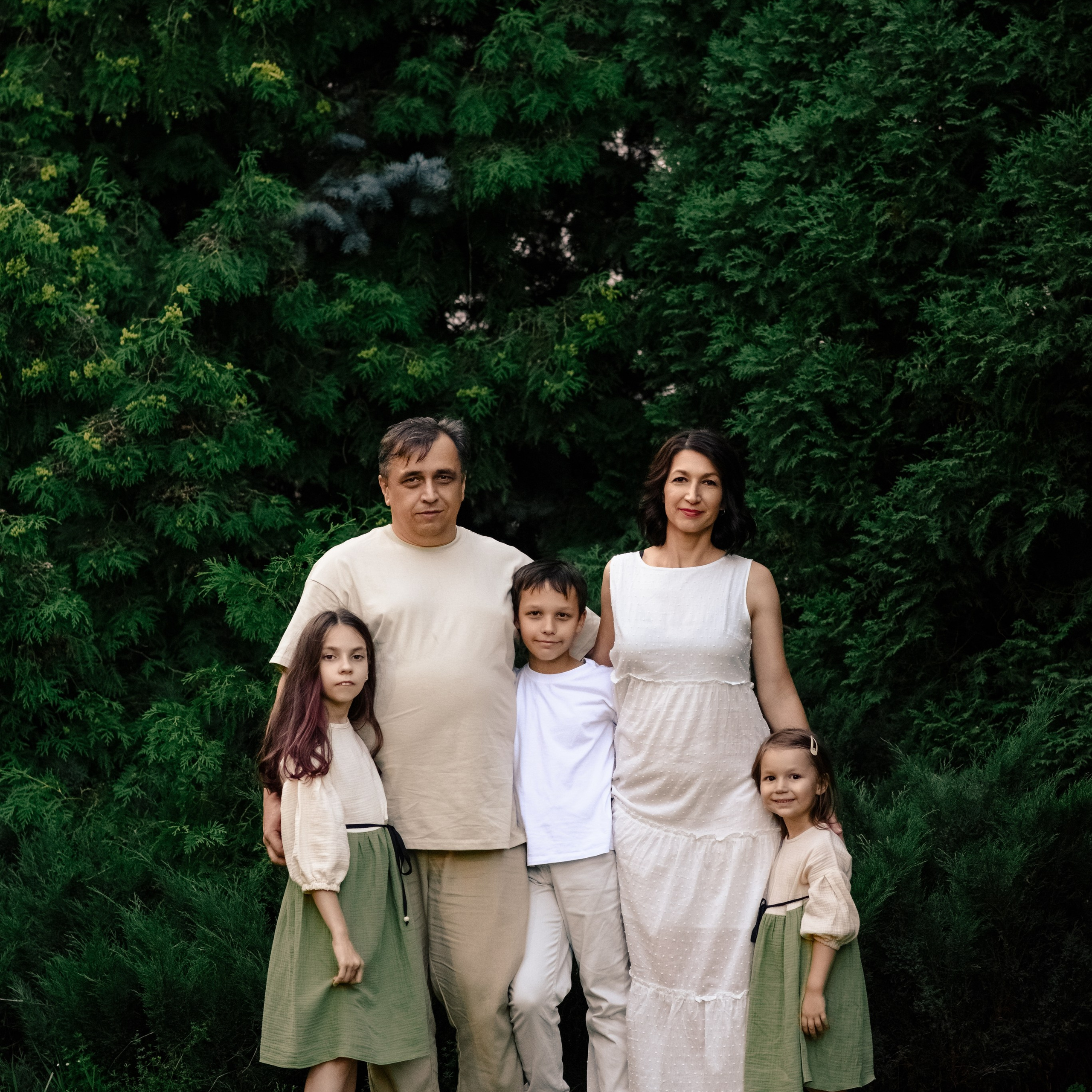 Евгения, Алексей, Маша, Иван и Ксюша. Фотографы в Орле Шестопаловы Юлия и Юрий