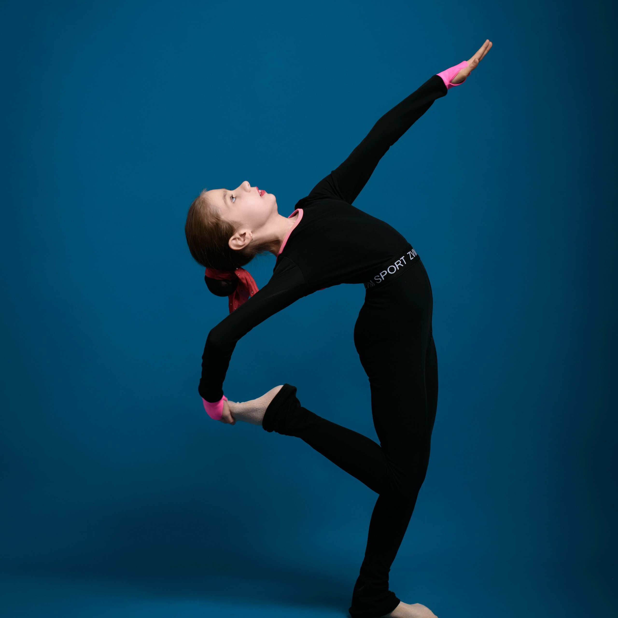 Фотосессия с коньками в студии