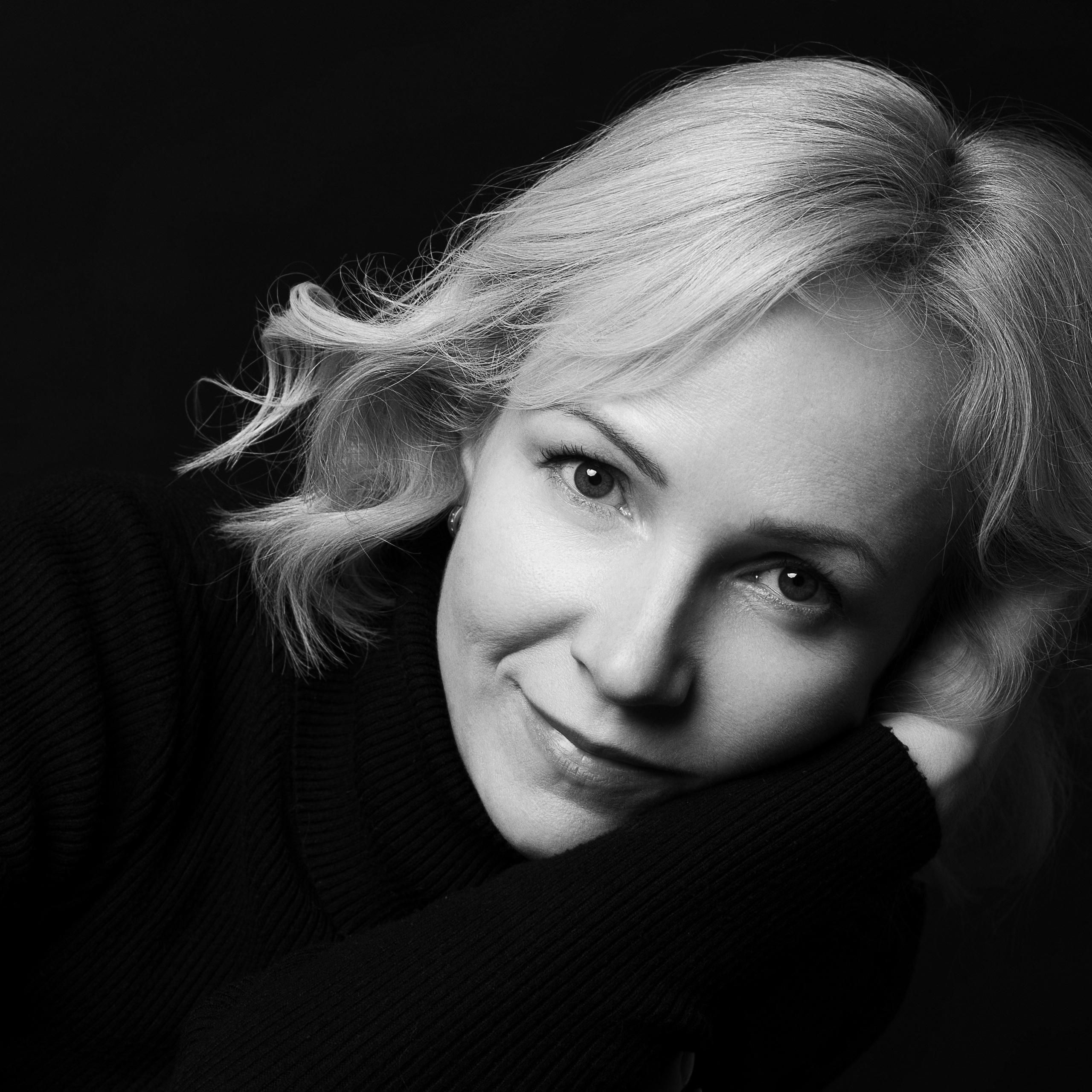 Евгения ч/б съемка