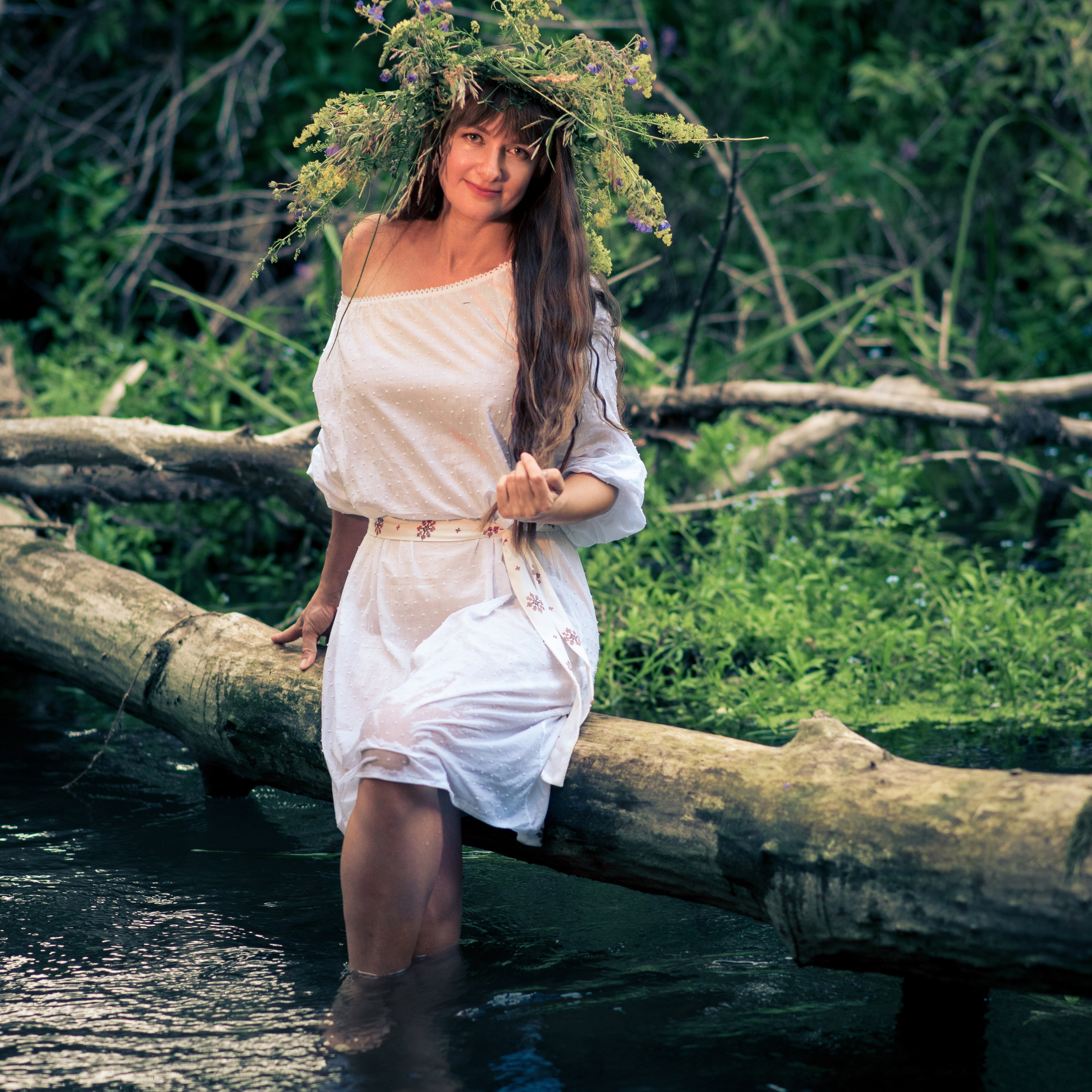 Людмила — фотосессия в стиле Купалы. Фотографы в Орле Шестопаловы Юлия и Юрий