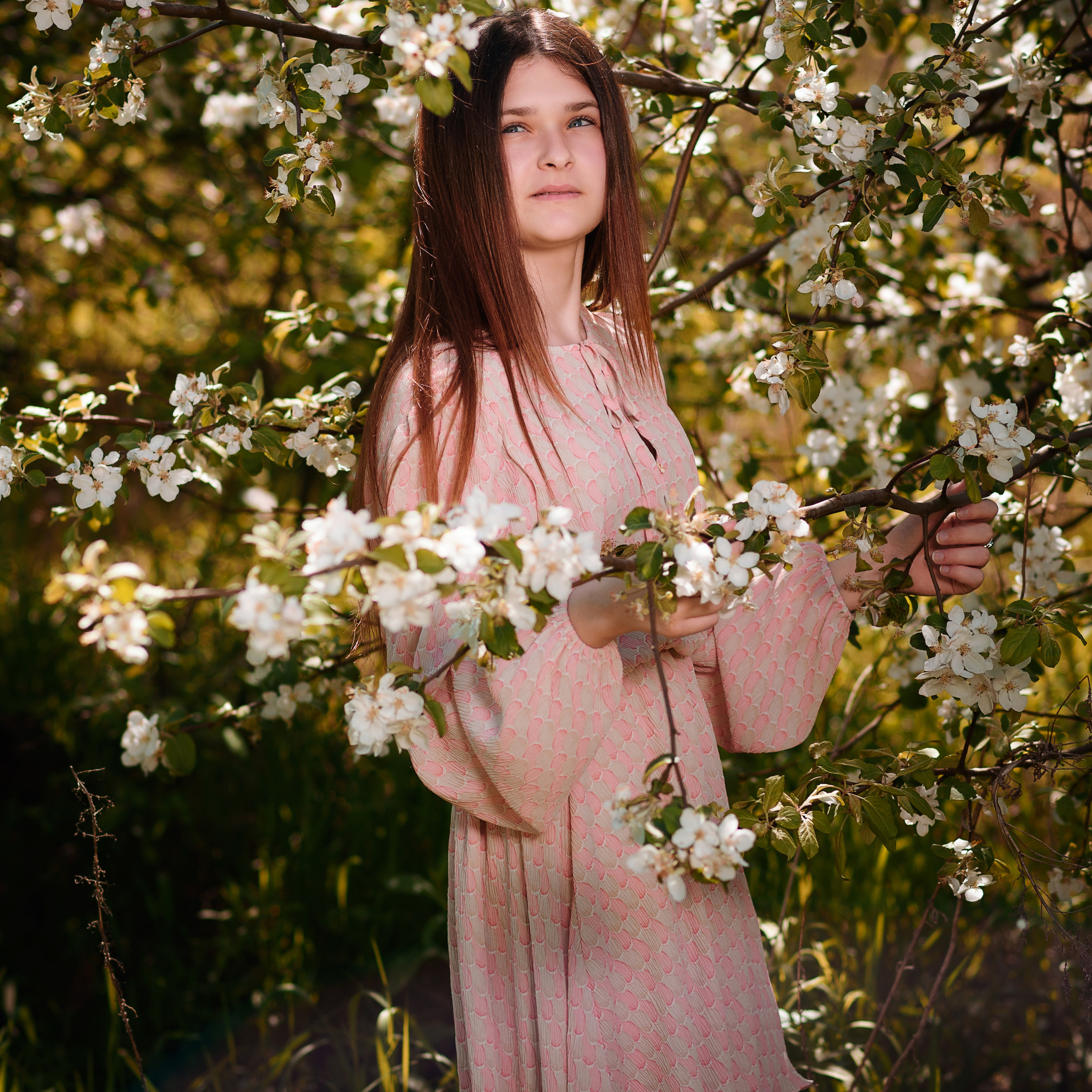 Весна ЦВЕТЕНИЕ Ольга, Ваня и Катя. Фотографы в Орле Шестопаловы Юлия и Юрий