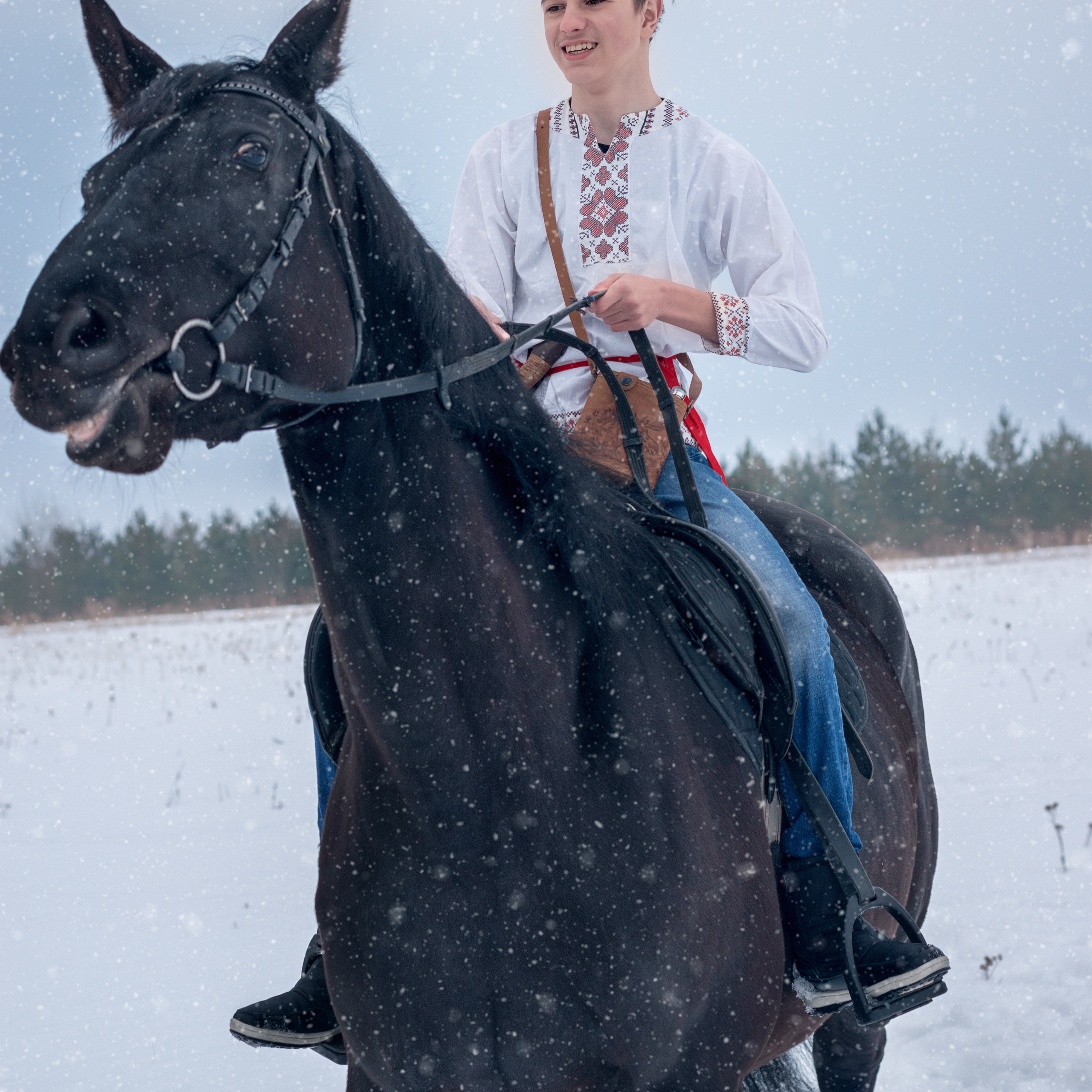 Семейная зимняя фотосессия. Фотографы в Орле Шестопаловы Юлия и Юрий