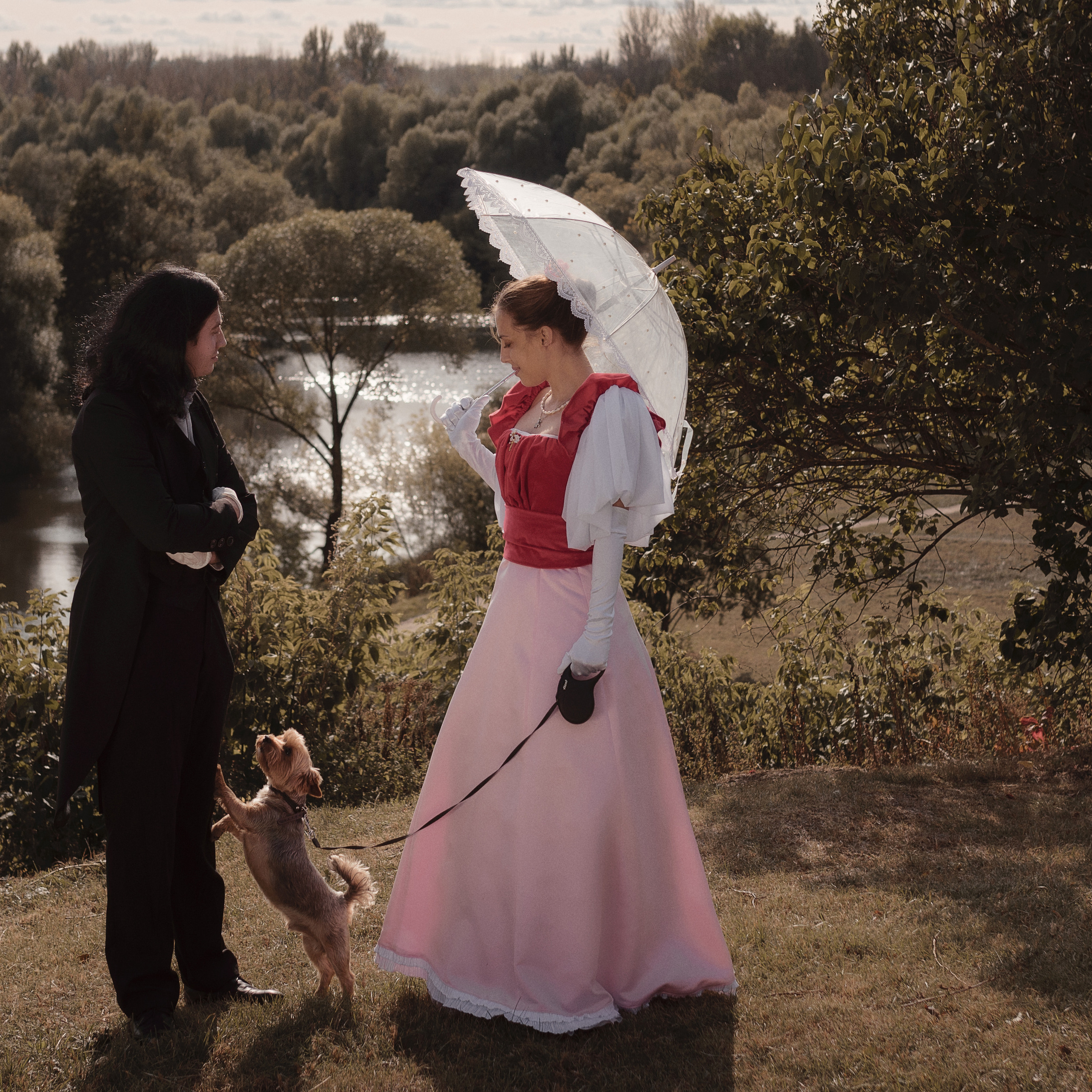 Дама с собачкой. Фотографы в Орле Шестопаловы Юлия и Юрий