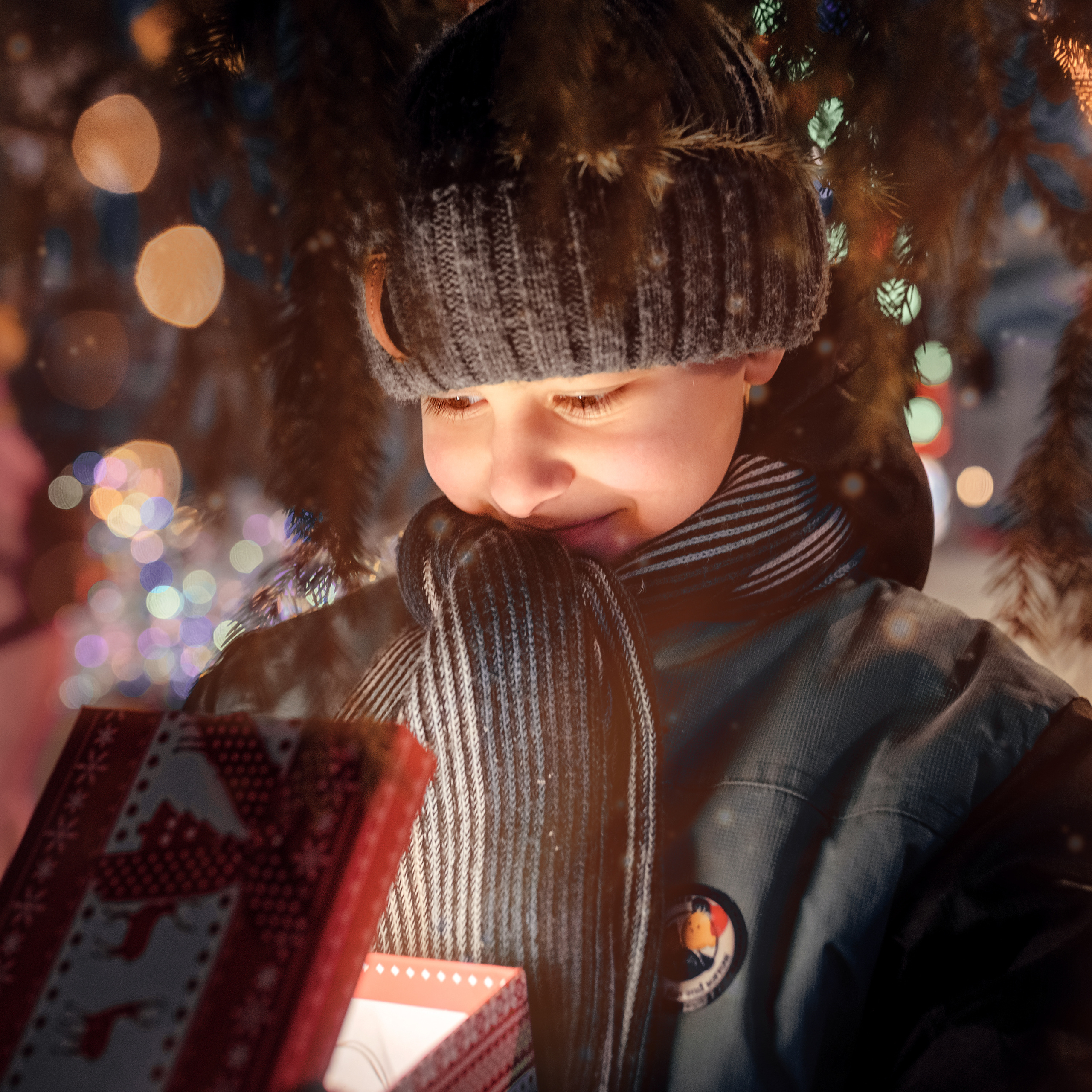 Семейная новогодняя фотосессия на улице. Фотографы в Орле Шестопаловы Юлия и Юрий