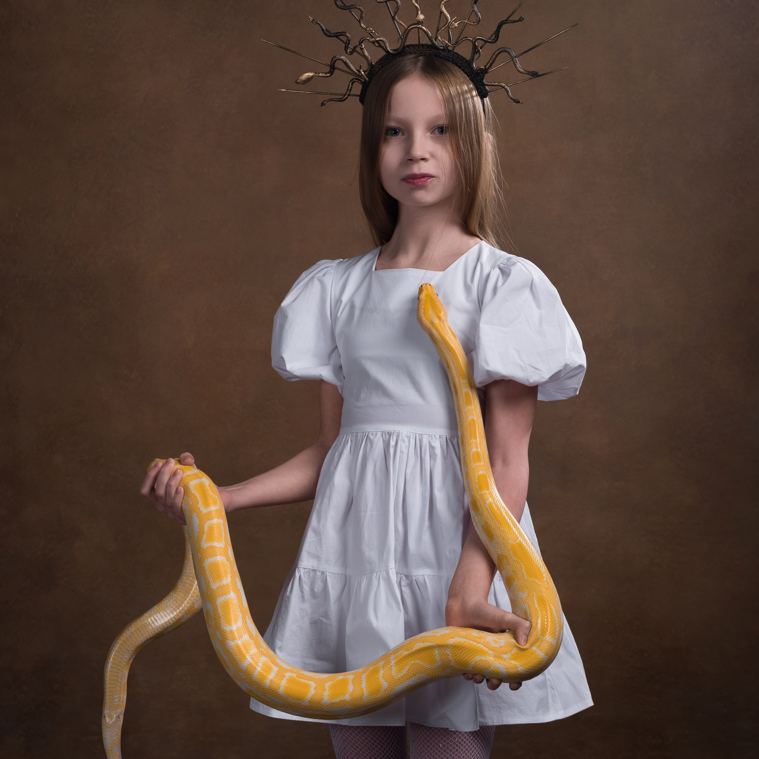 Иванна и змея. Фотографы в Орле Шестопаловы Юлия и Юрий