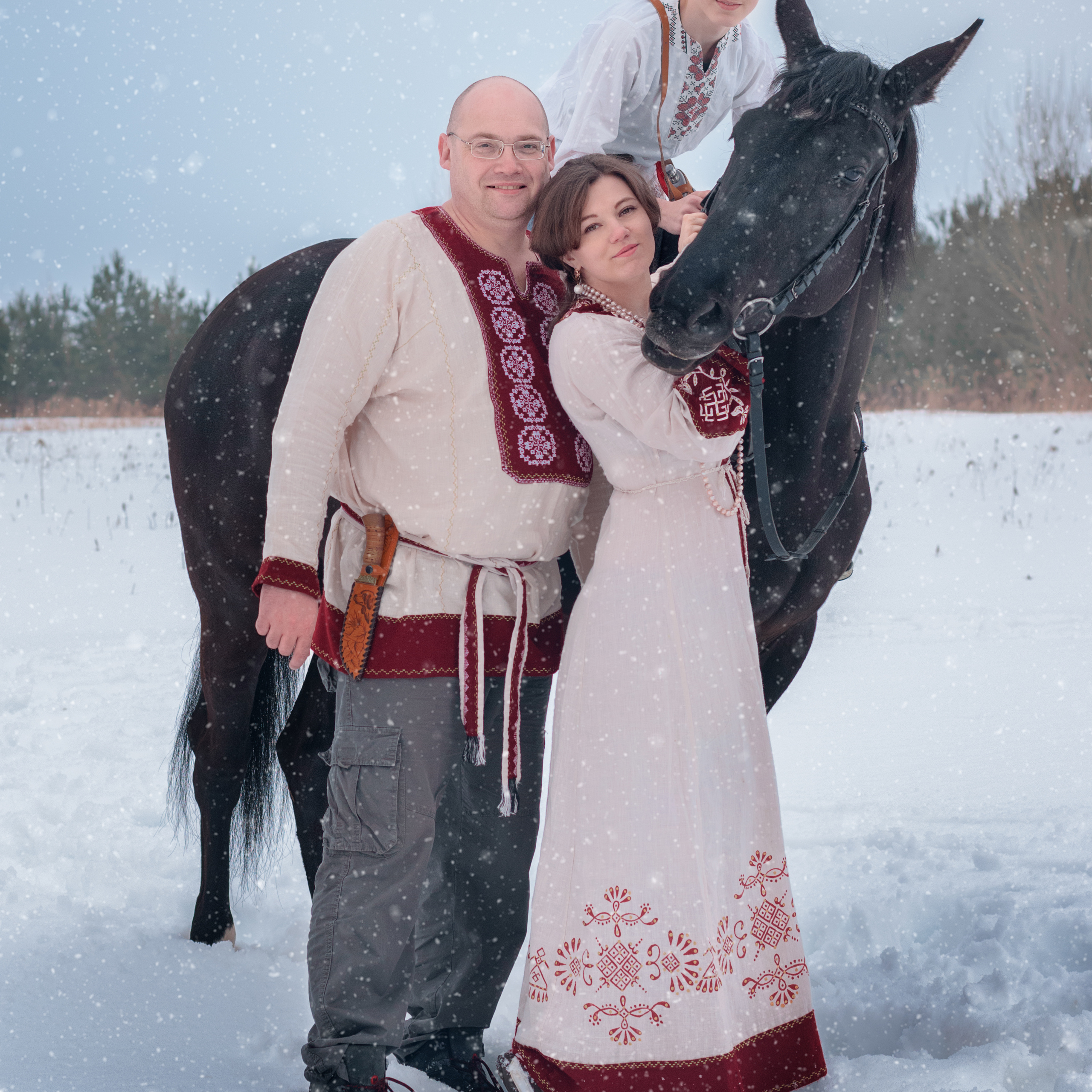 Семейная зимняя фотосессия. Фотографы в Орле Шестопаловы Юлия и Юрий