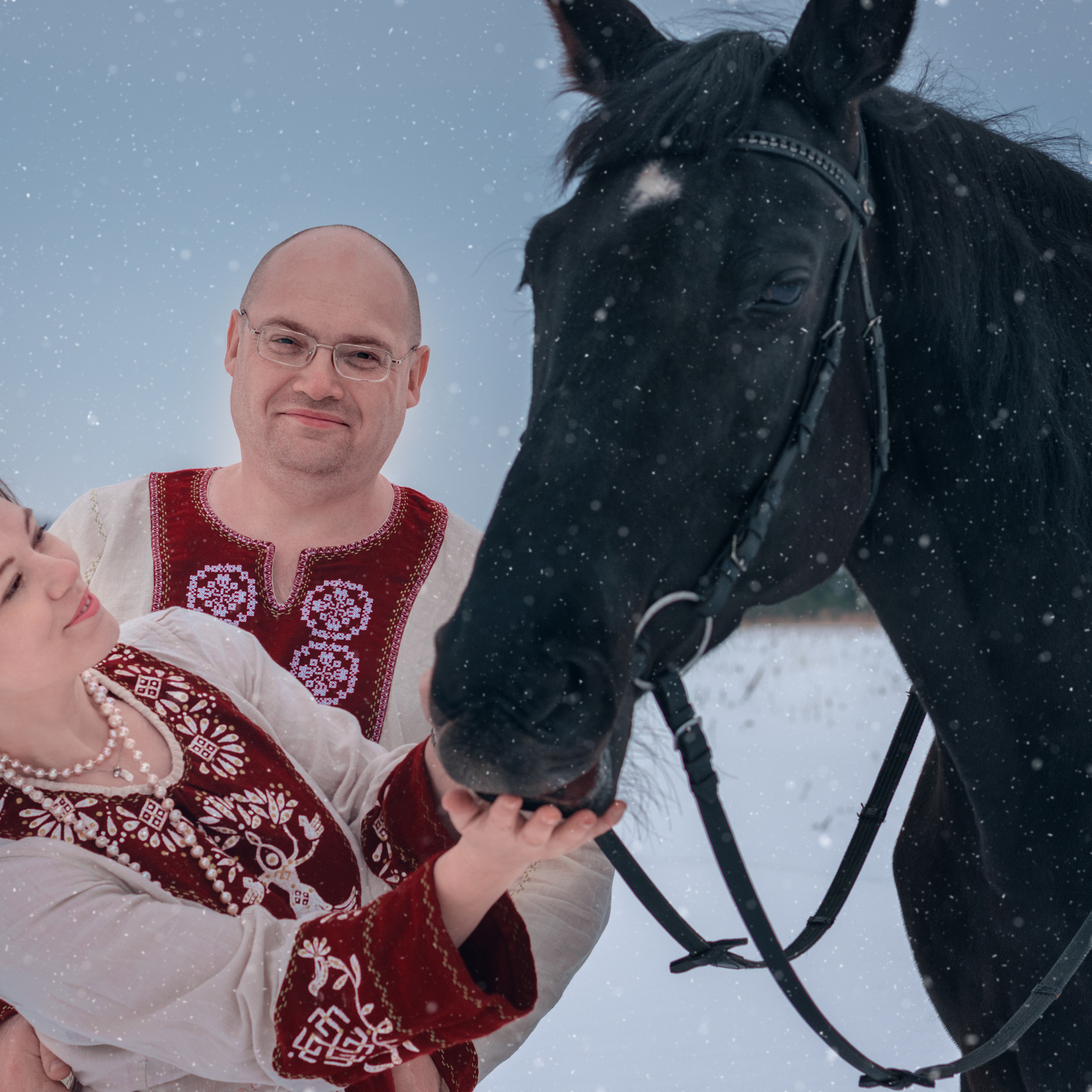 Семейная зимняя фотосессия. Фотографы в Орле Шестопаловы Юлия и Юрий