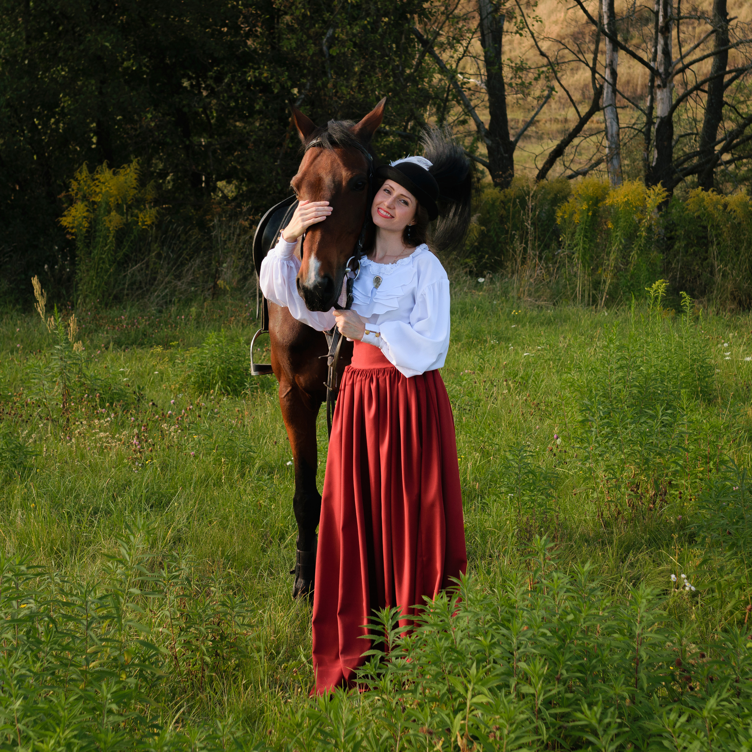 Наталья — фотосессия на конюшне. Фотографы в Орле Шестопаловы Юлия и Юрий