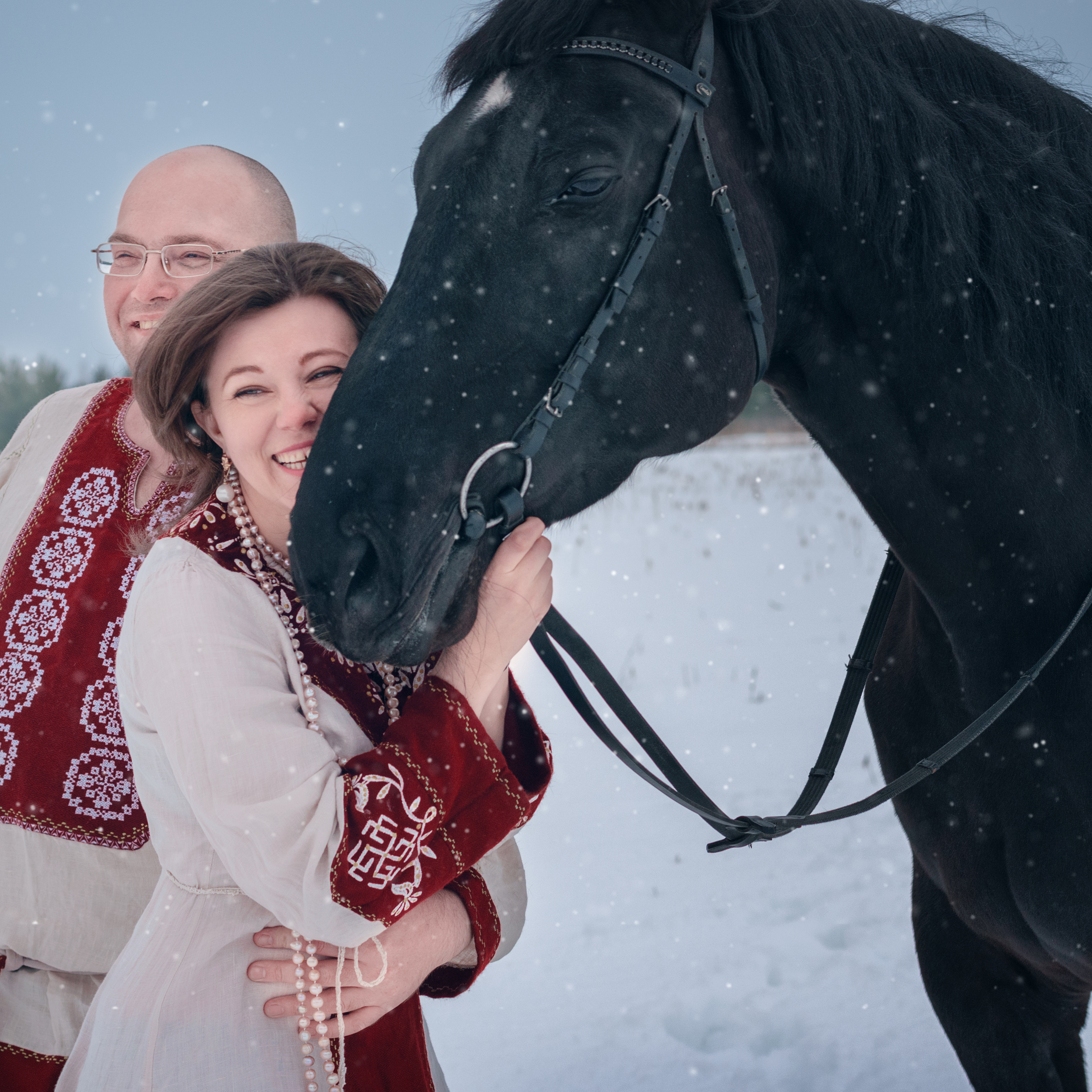 Семейная зимняя фотосессия. Фотографы в Орле Шестопаловы Юлия и Юрий