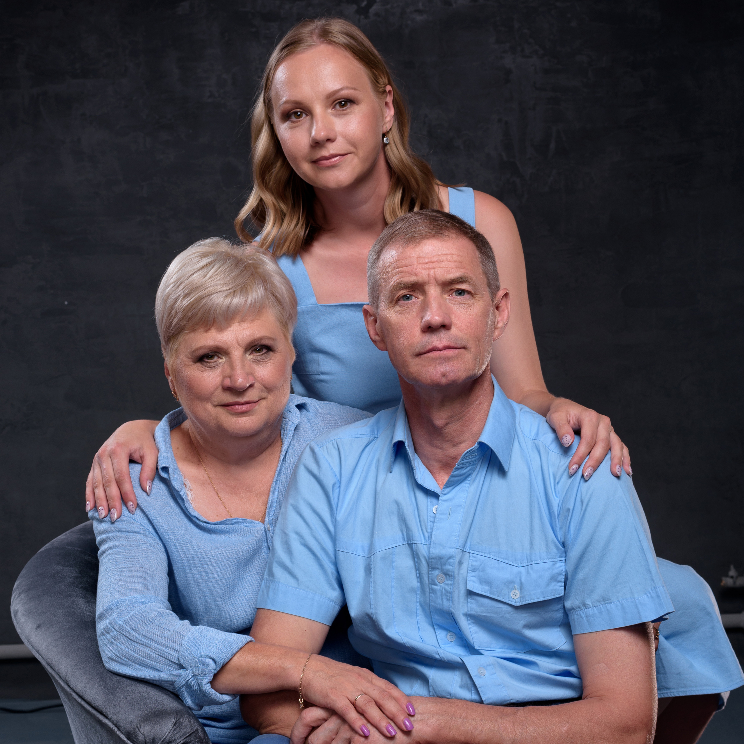 Ирина с родителями. Фотографы в Орле Шестопаловы Юлия и Юрий