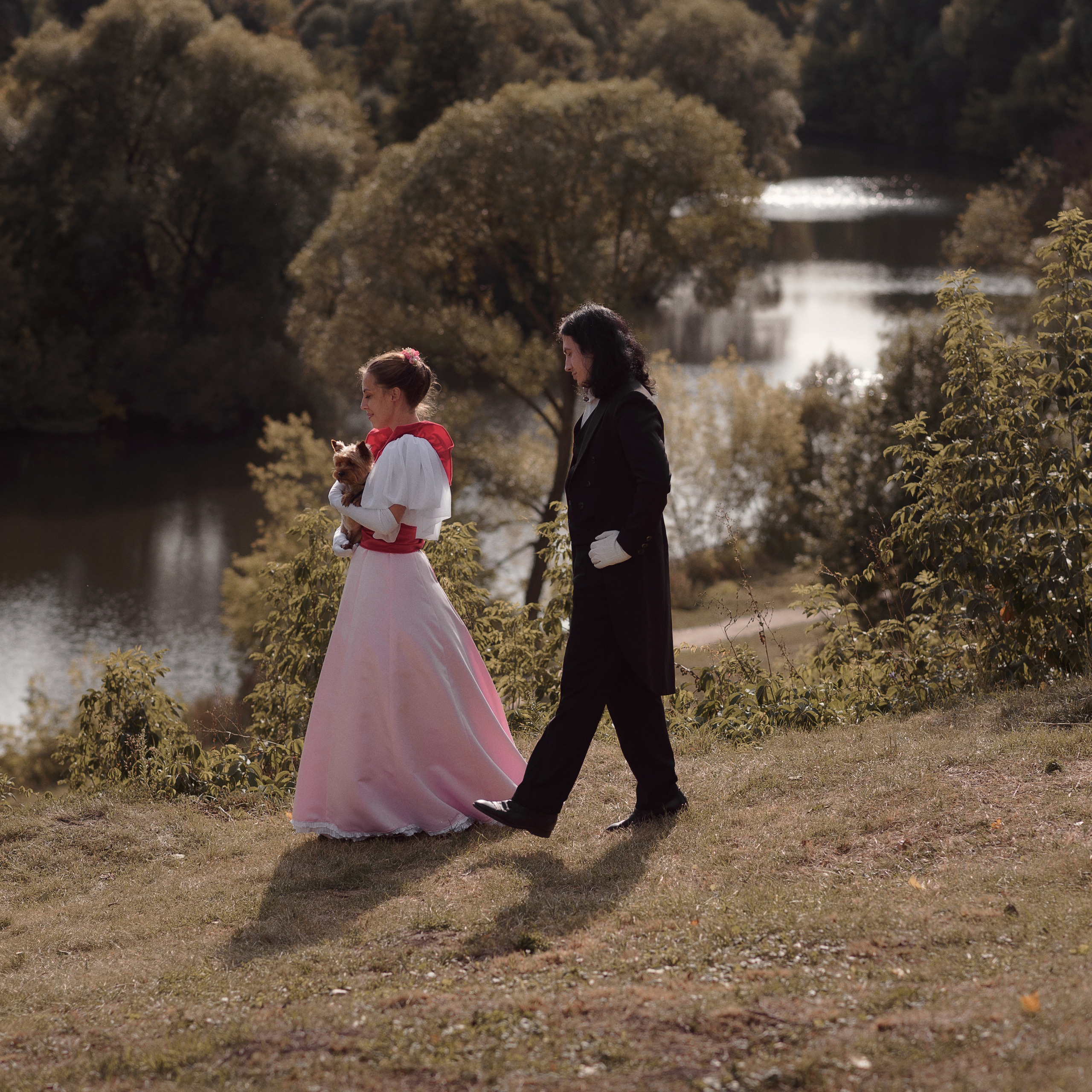 Дама с собачкой. Фотографы в Орле Шестопаловы Юлия и Юрий