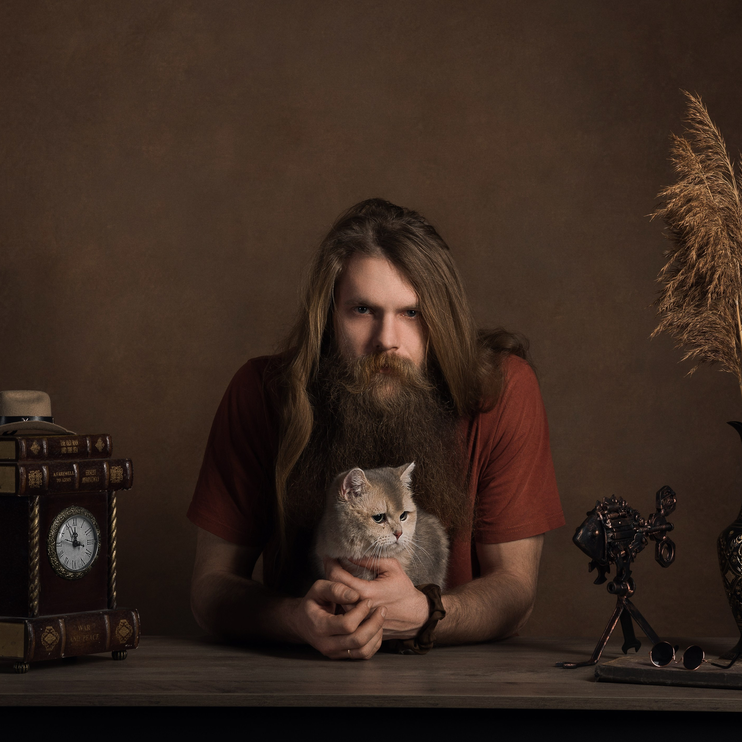 Алексей и коты. Фотографы в Орле Шестопаловы Юлия и Юрий