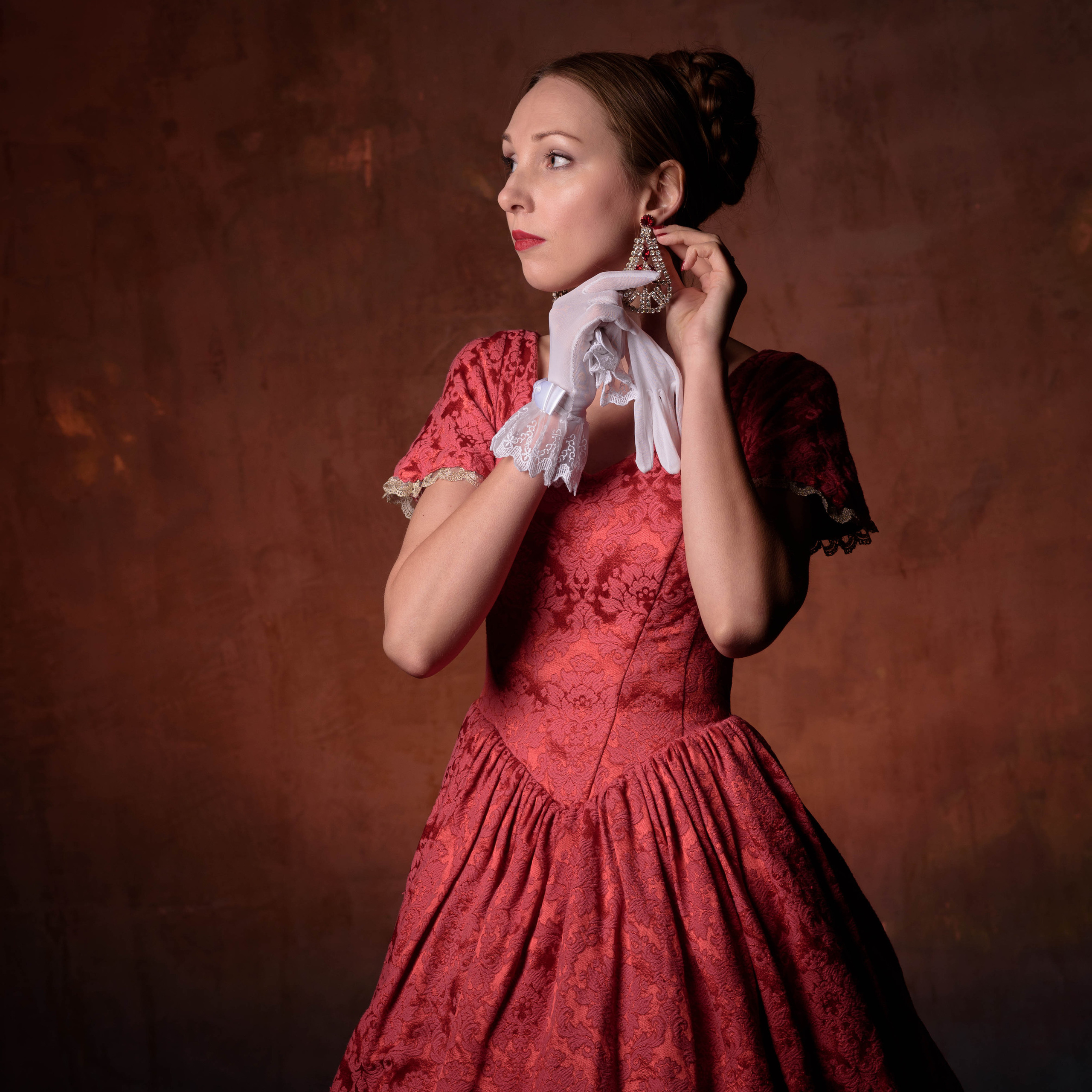 Юлия в историческом платье. Фотографы в Орле Шестопаловы Юлия и Юрий