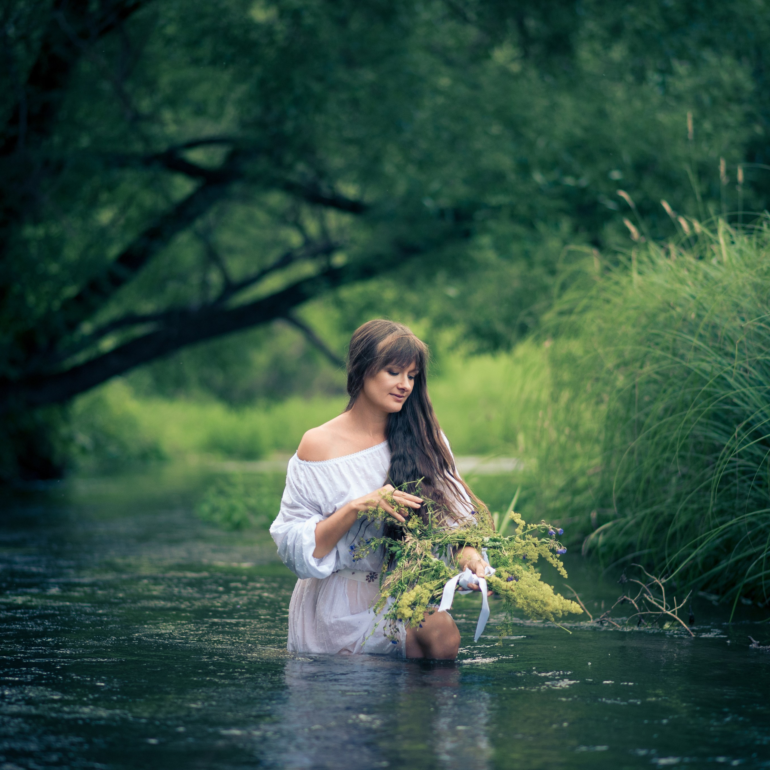 Людмила — фотосессия в стиле Купалы