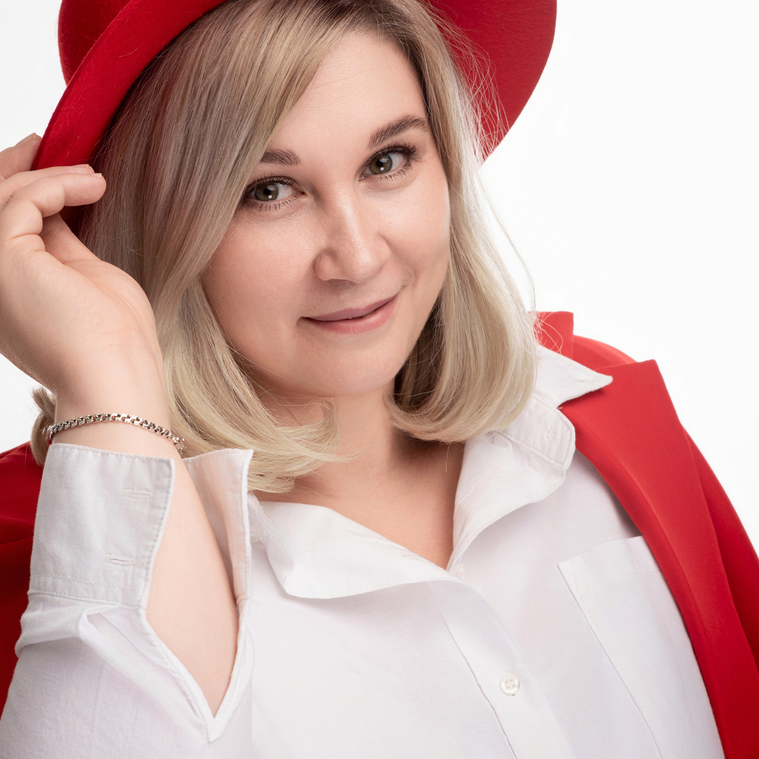 Женская фотосессия в студии