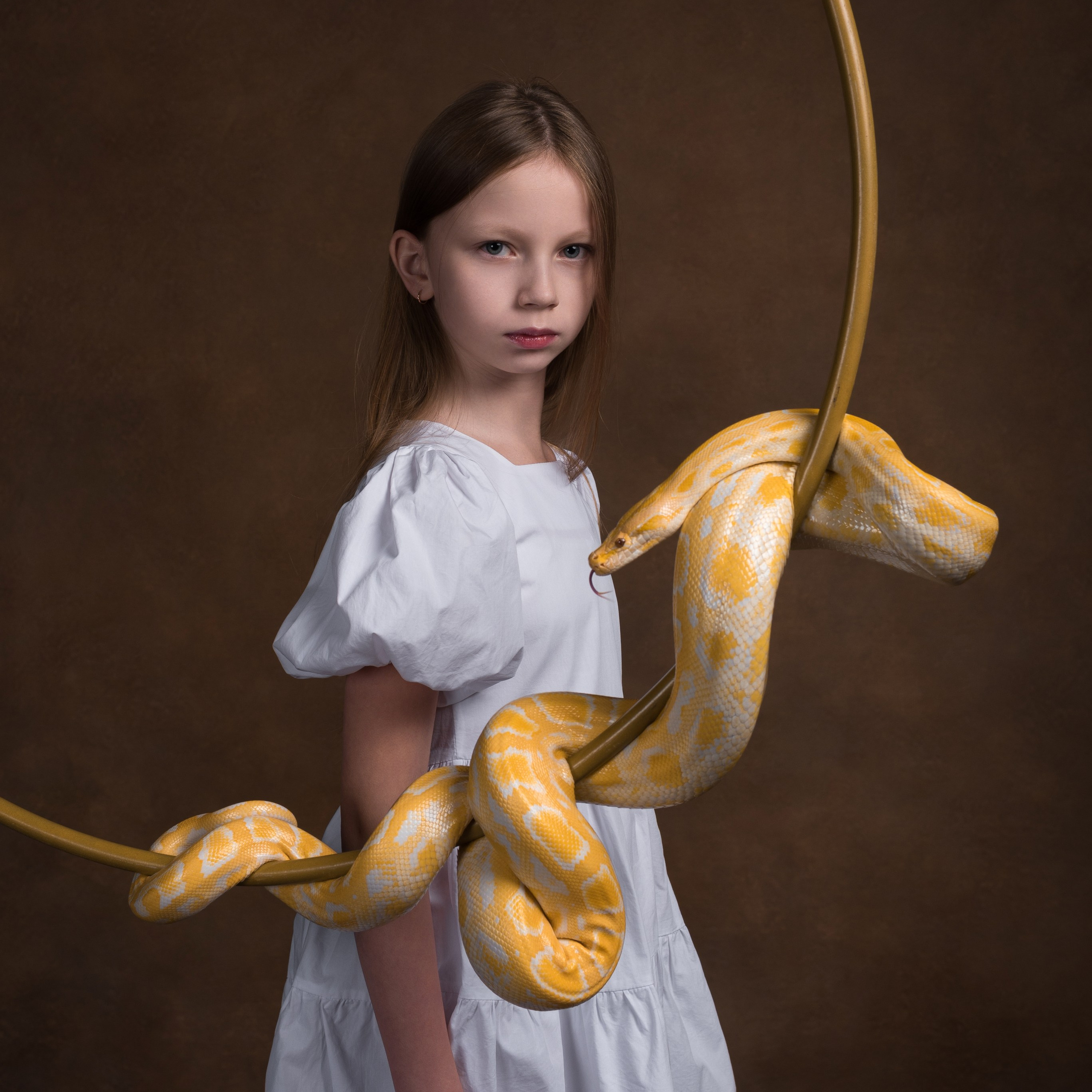 Иванна и змея. Фотографы в Орле Шестопаловы Юлия и Юрий