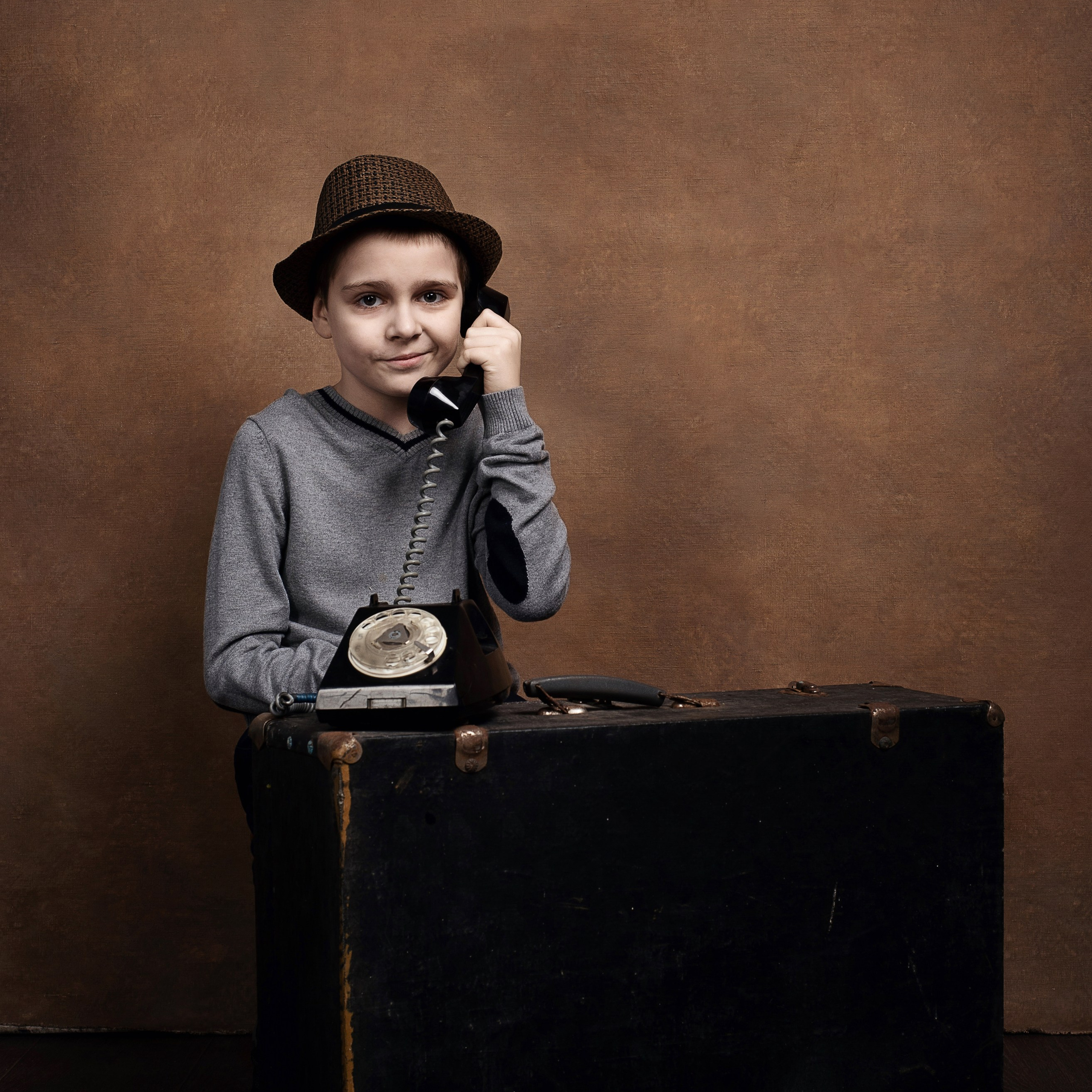 Фотосессия с енотом в студии