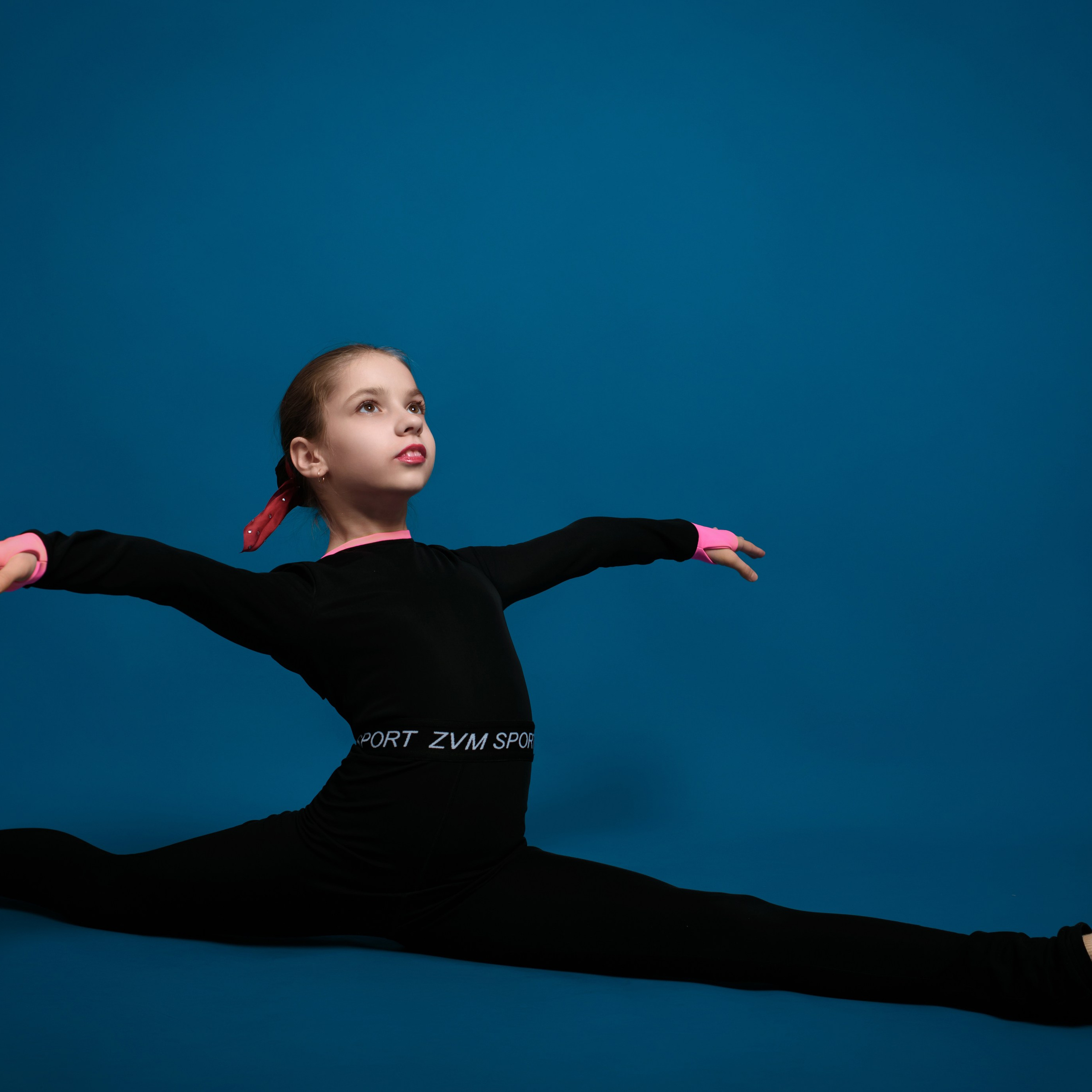 Фотосессия с коньками в студии