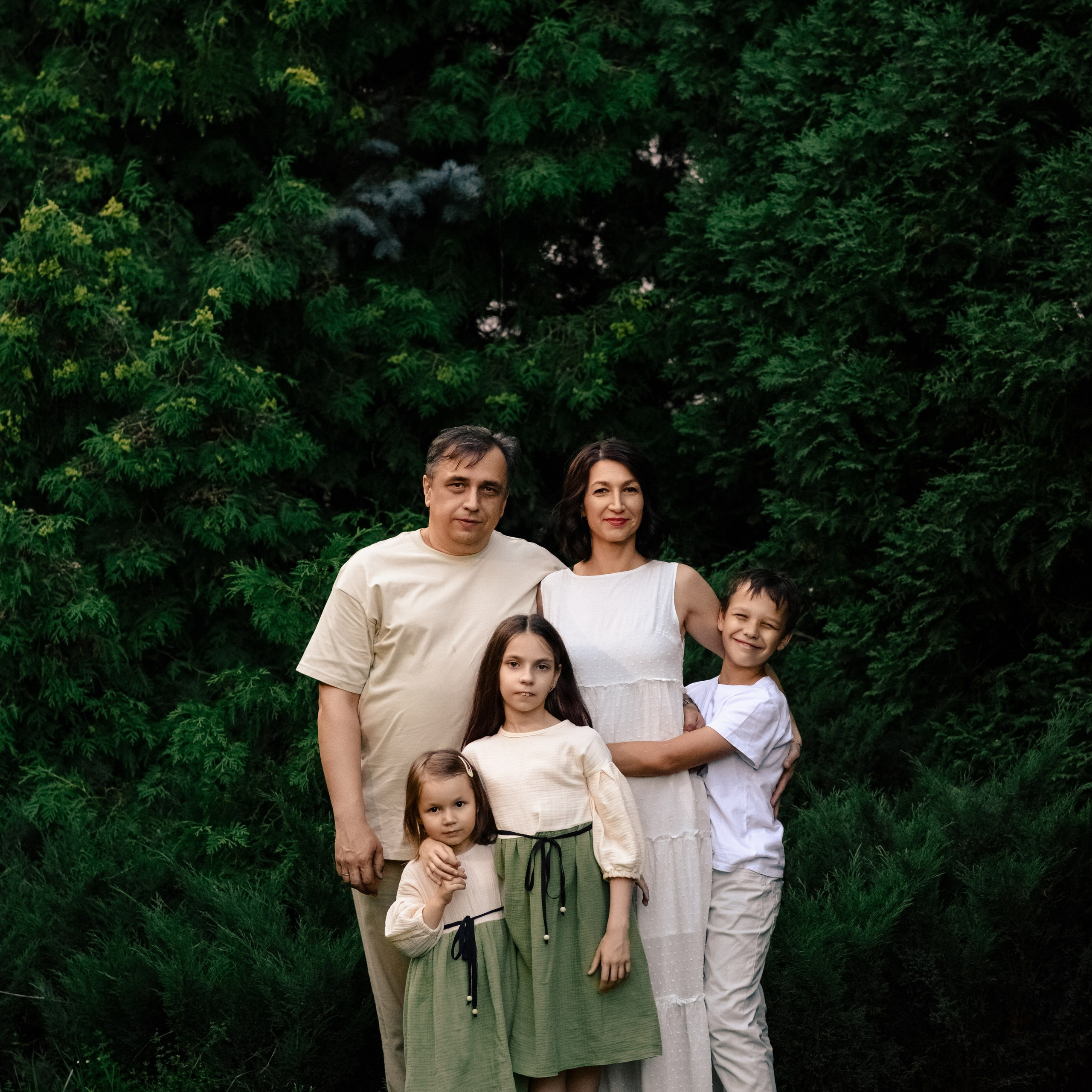 Евгения, Алексей, Маша, Иван и Ксюша. Фотографы в Орле Шестопаловы Юлия и Юрий