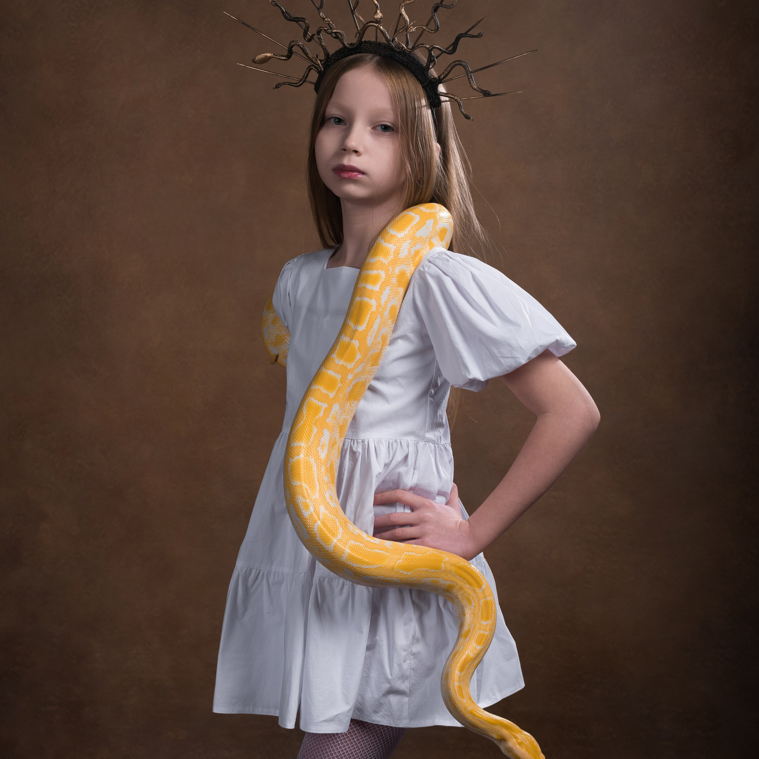 Иванна и змея. Фотографы в Орле Шестопаловы Юлия и Юрий