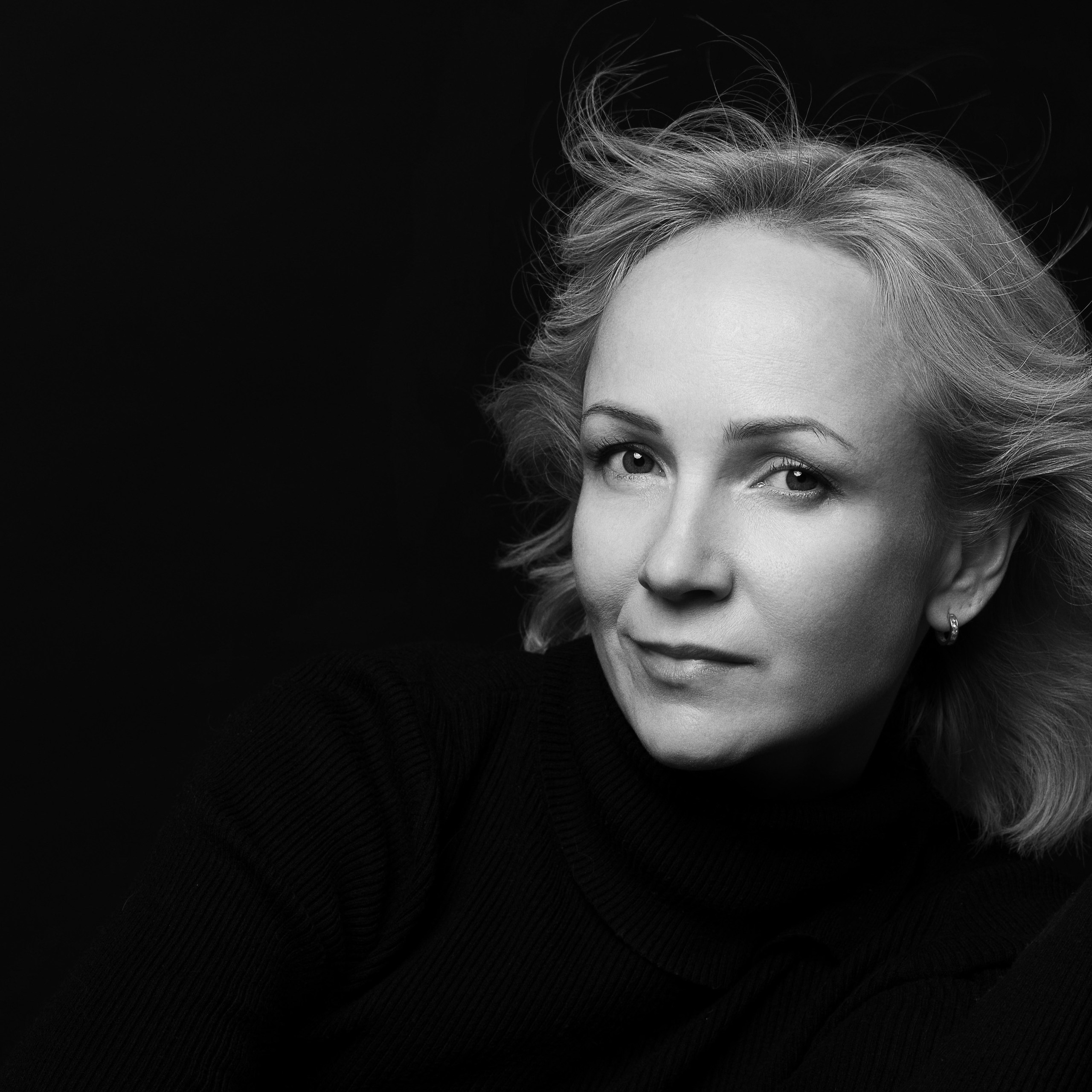 Евгения ч/б съемка