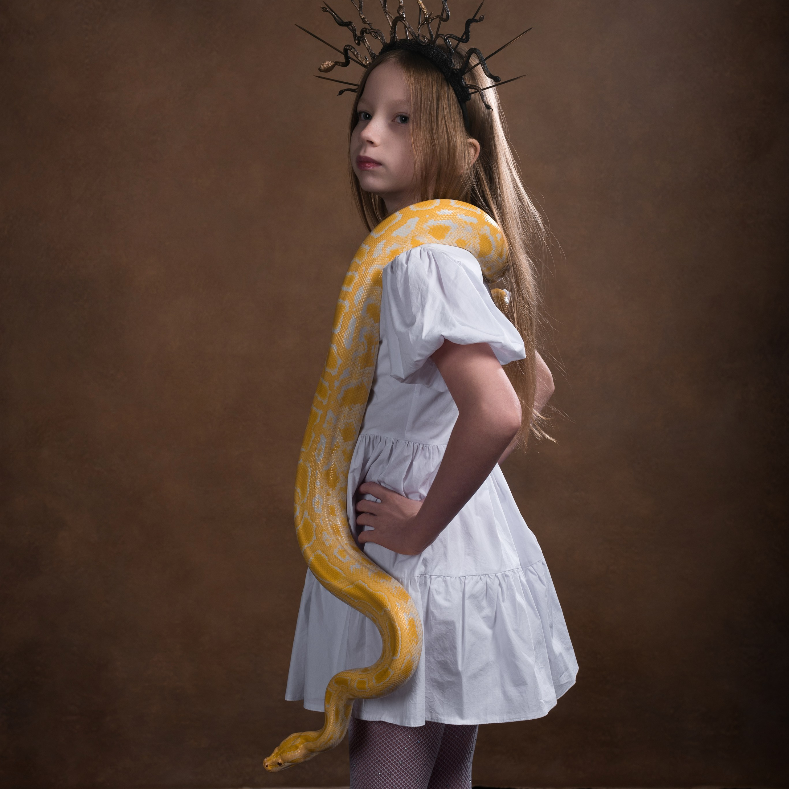 Иванна и змея. Фотографы в Орле Шестопаловы Юлия и Юрий