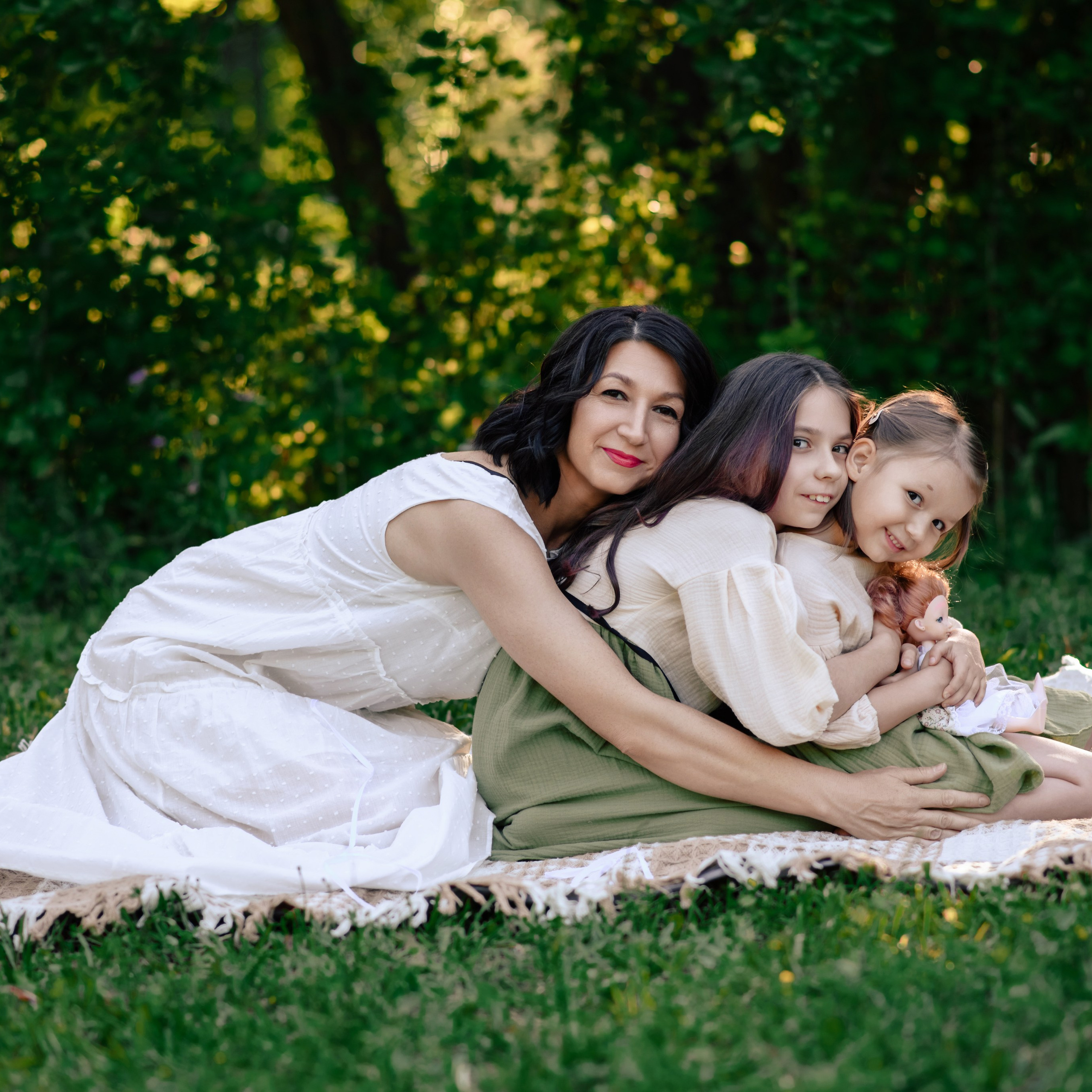 Евгения, Алексей, Маша, Иван и Ксюша. Фотографы в Орле Шестопаловы Юлия и Юрий