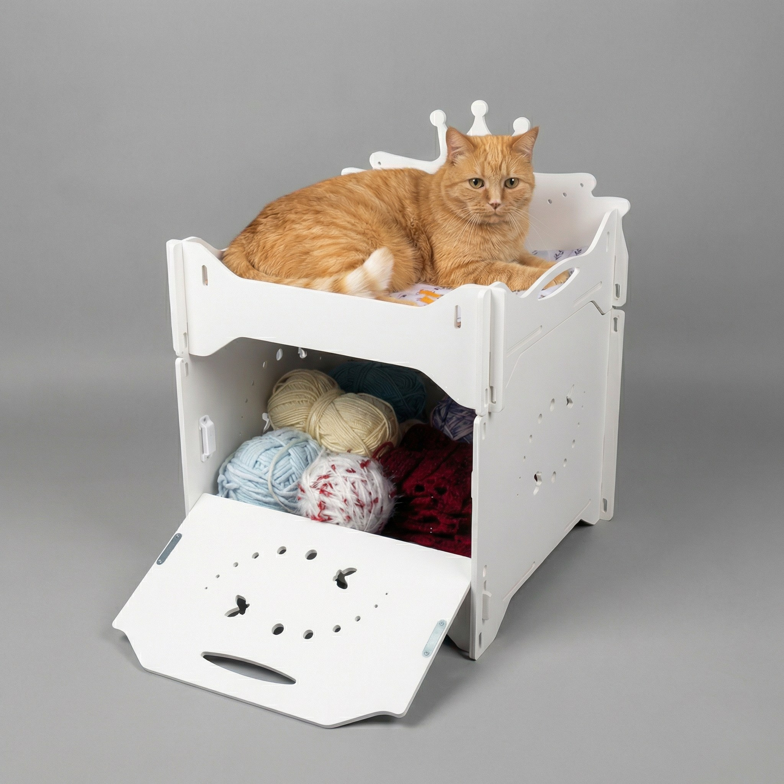 Сундучок Белый. Murstyle