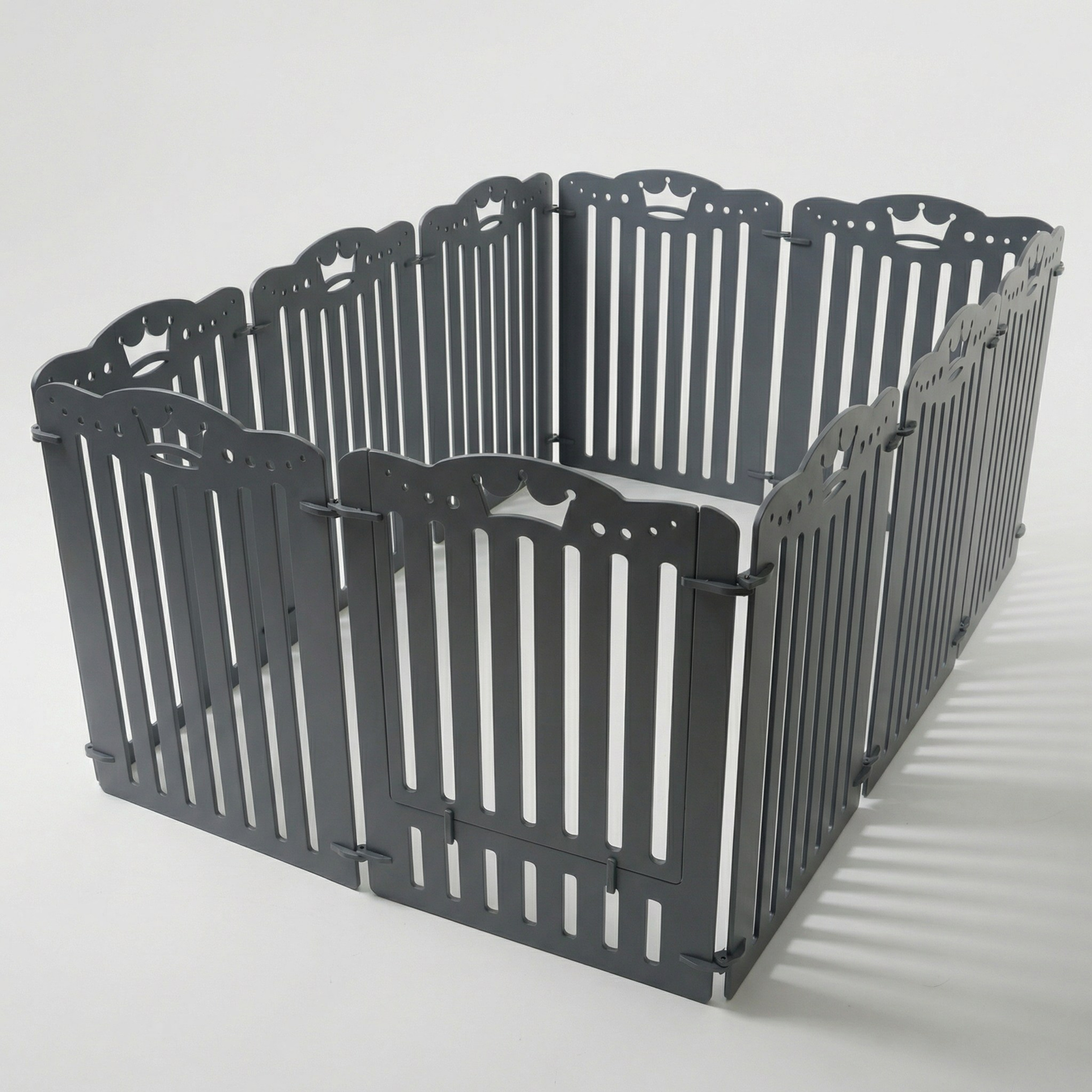 Вольер 10 Секций Серый. Murstyle