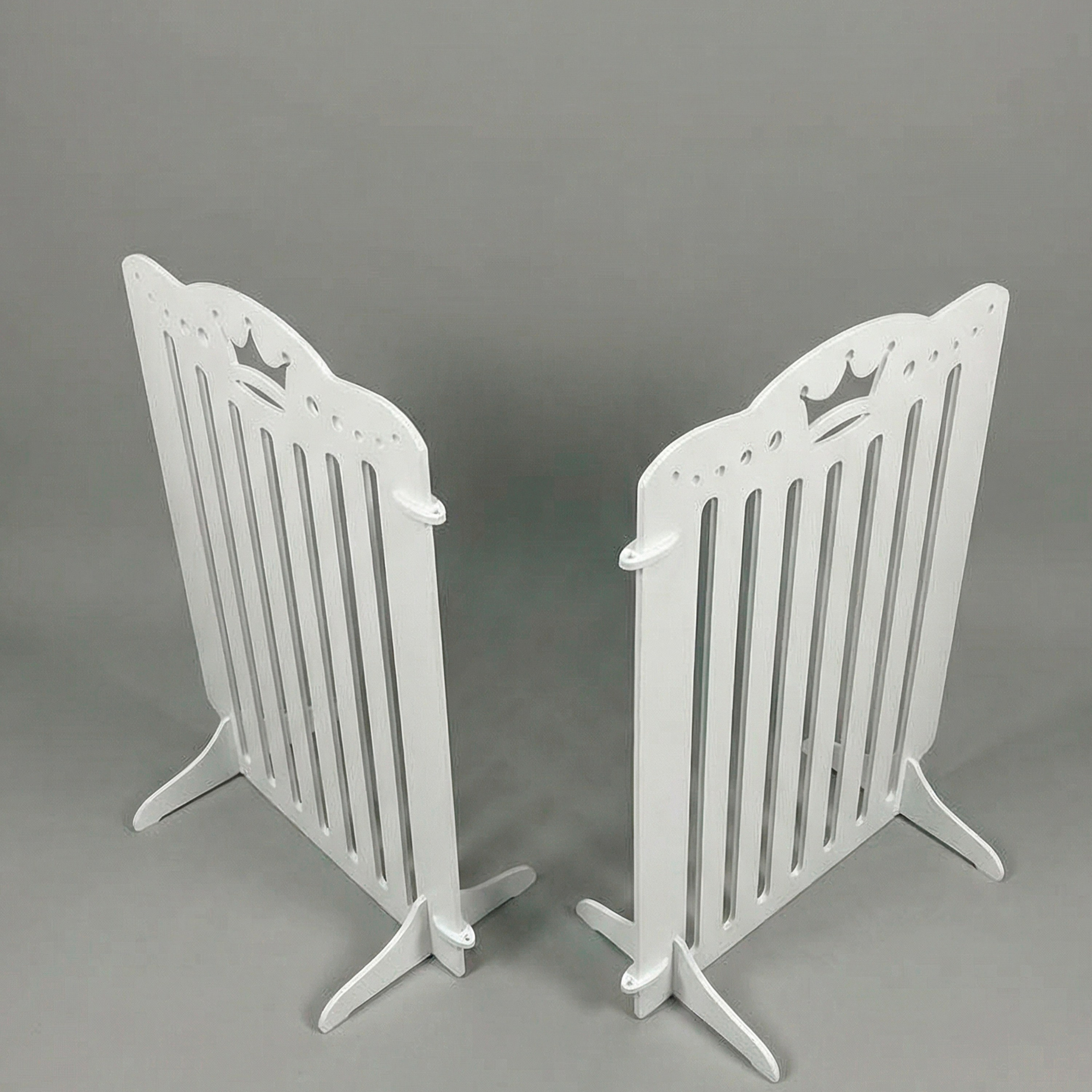 Вольер 2 приставные секции (Белые). Murstyle