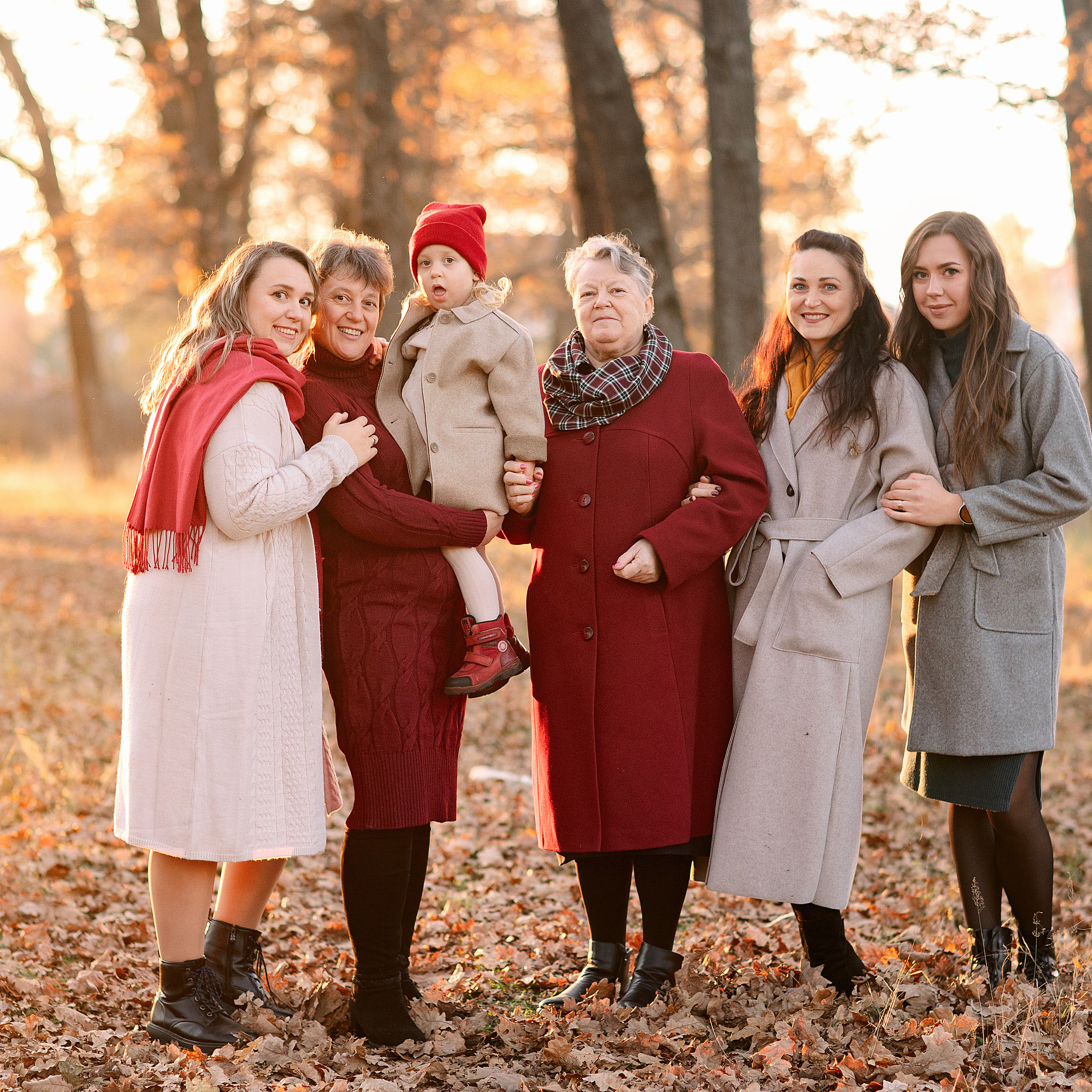 Съемка большой семьи. Осень 2022