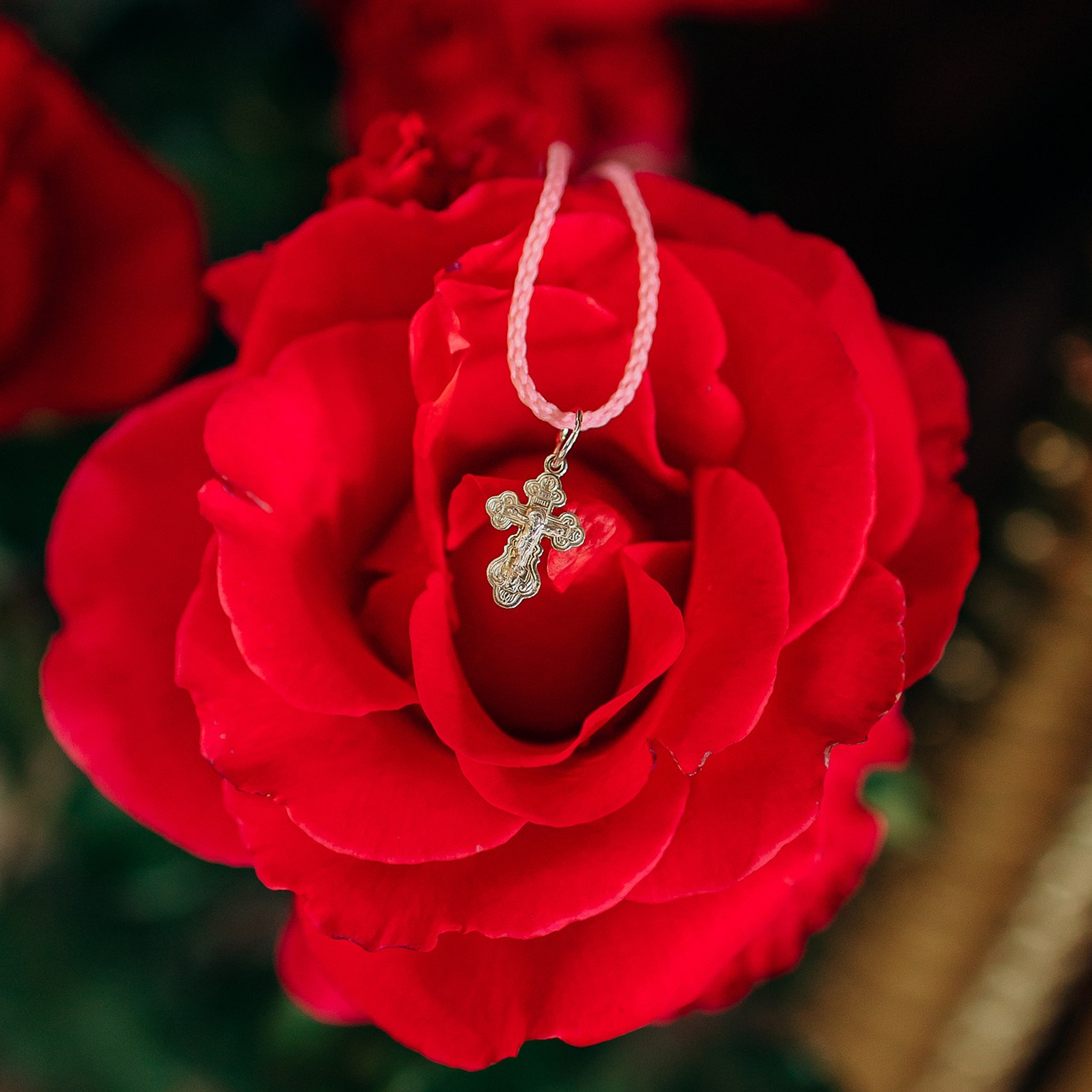 Таинство крещения Марии в Валяевке