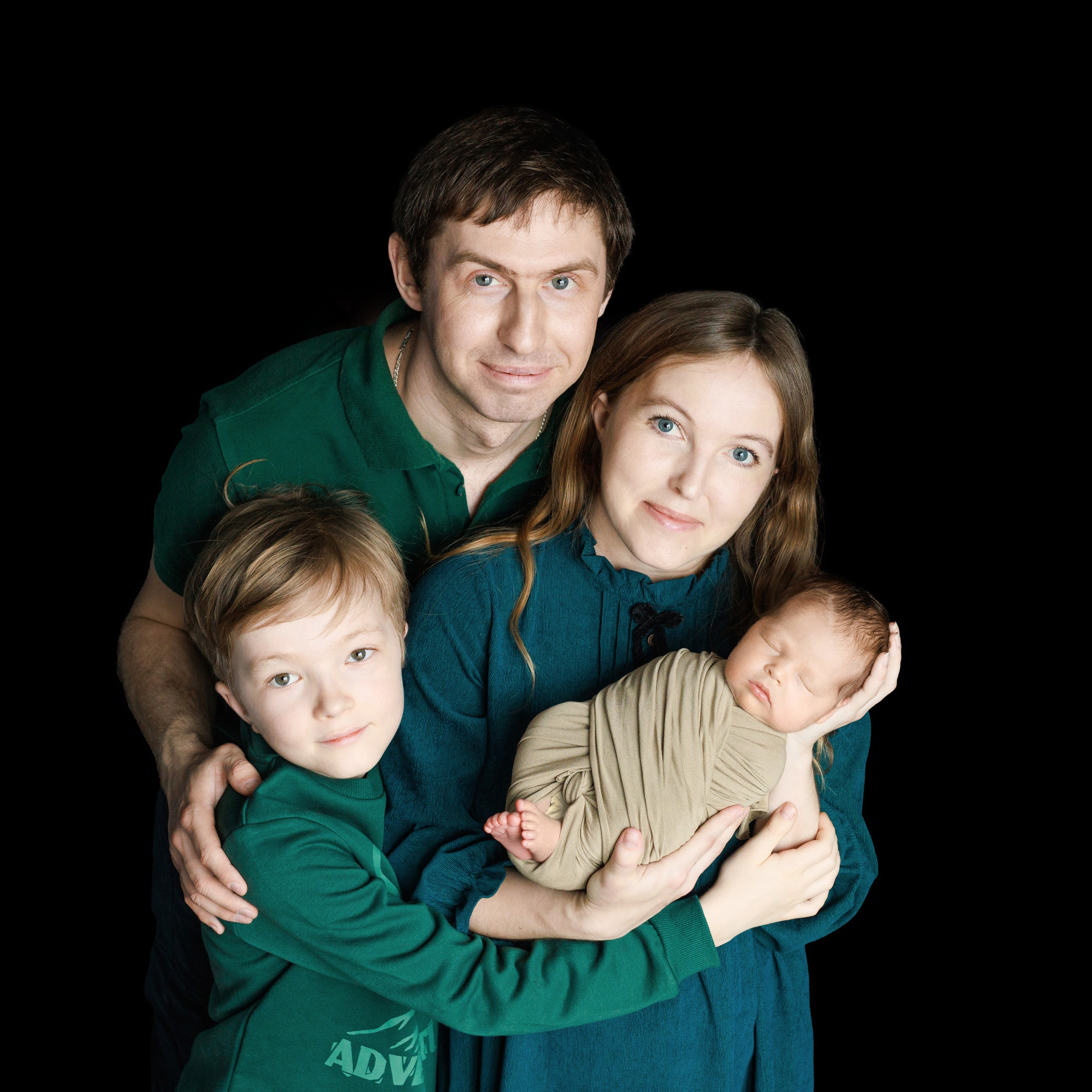 С родителями