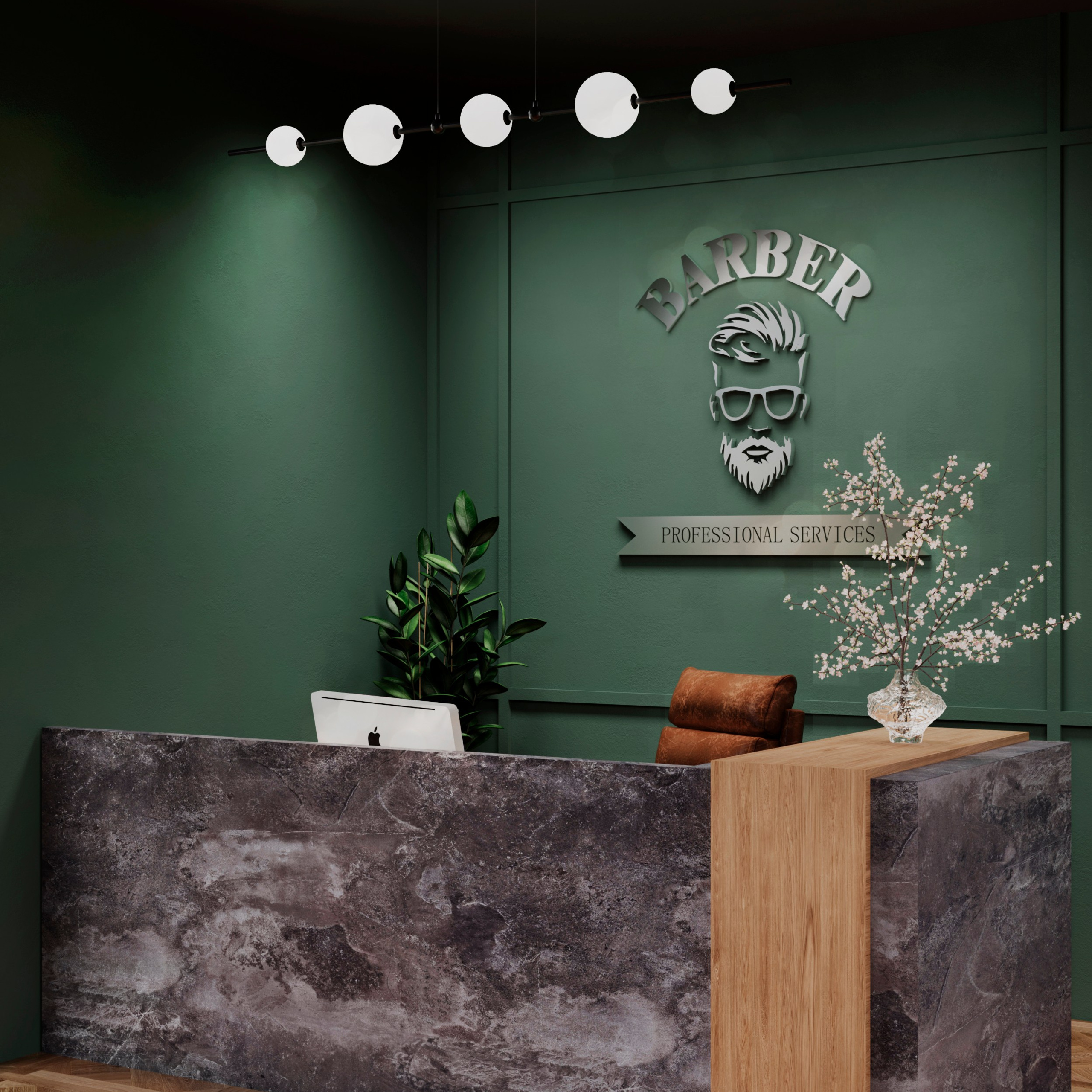 Барбершоп. Архитектор и дизайнер интерьеров