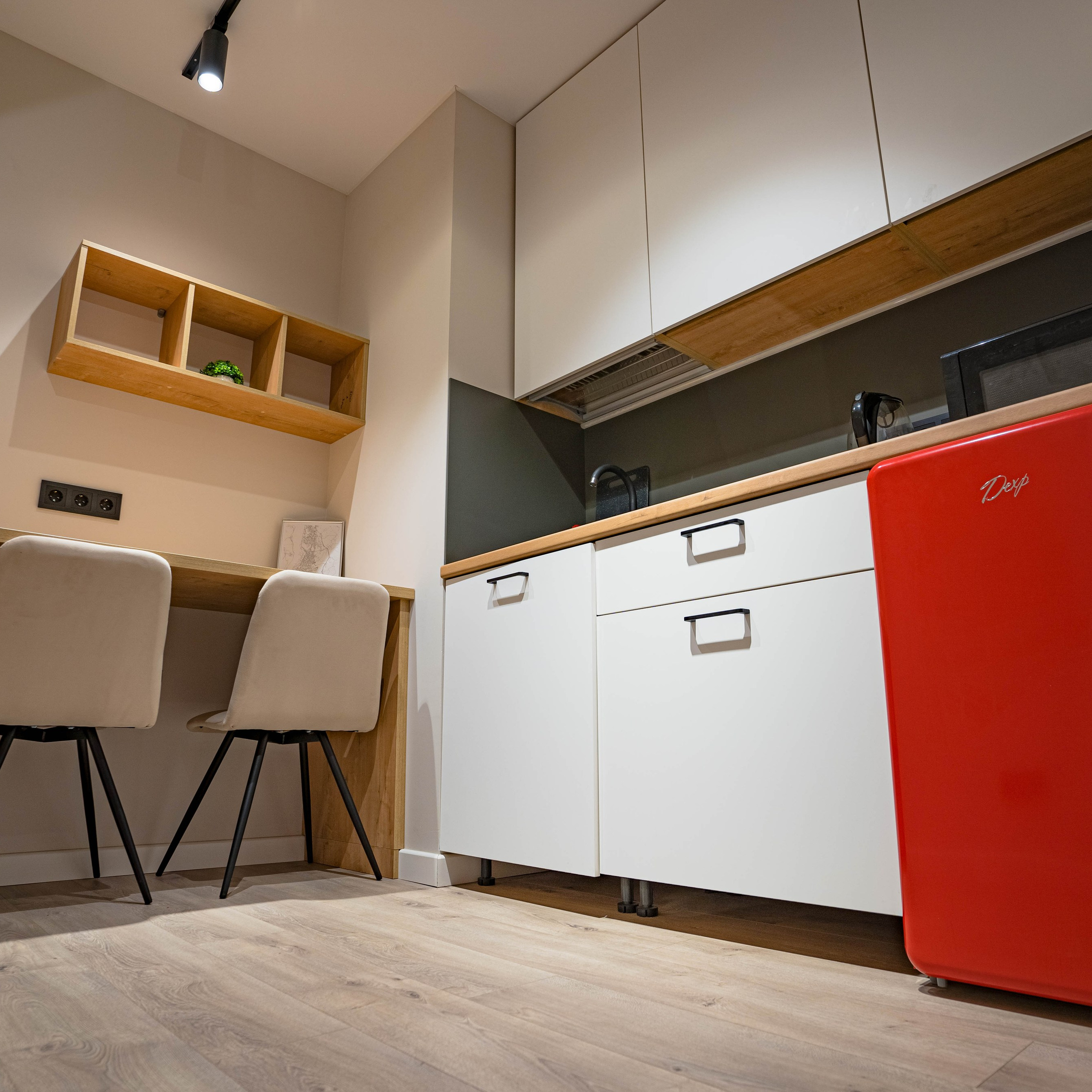 Фотография кухни в гостинице