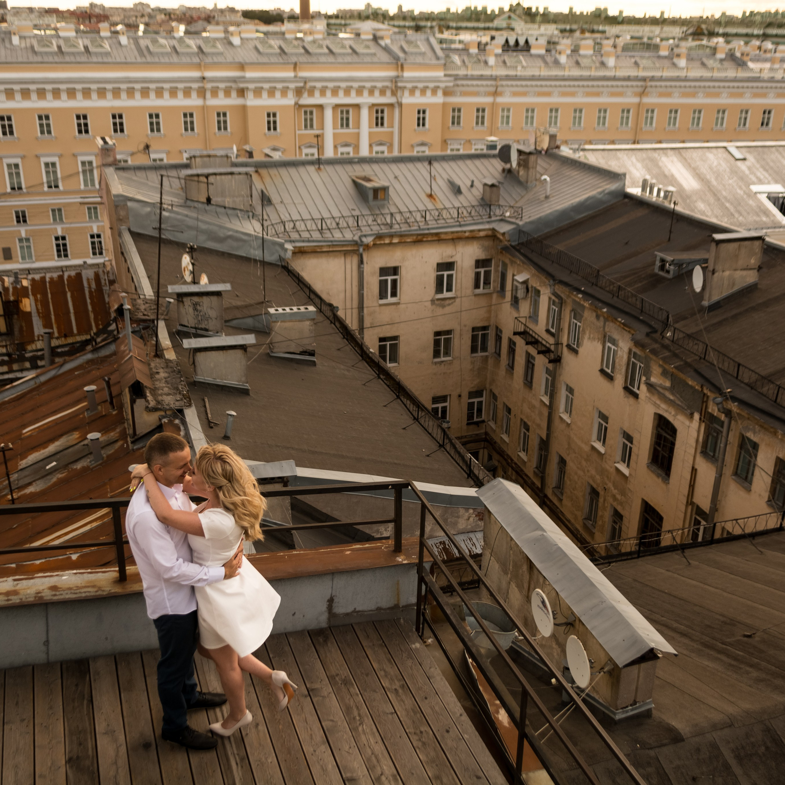 Love Story на крыше