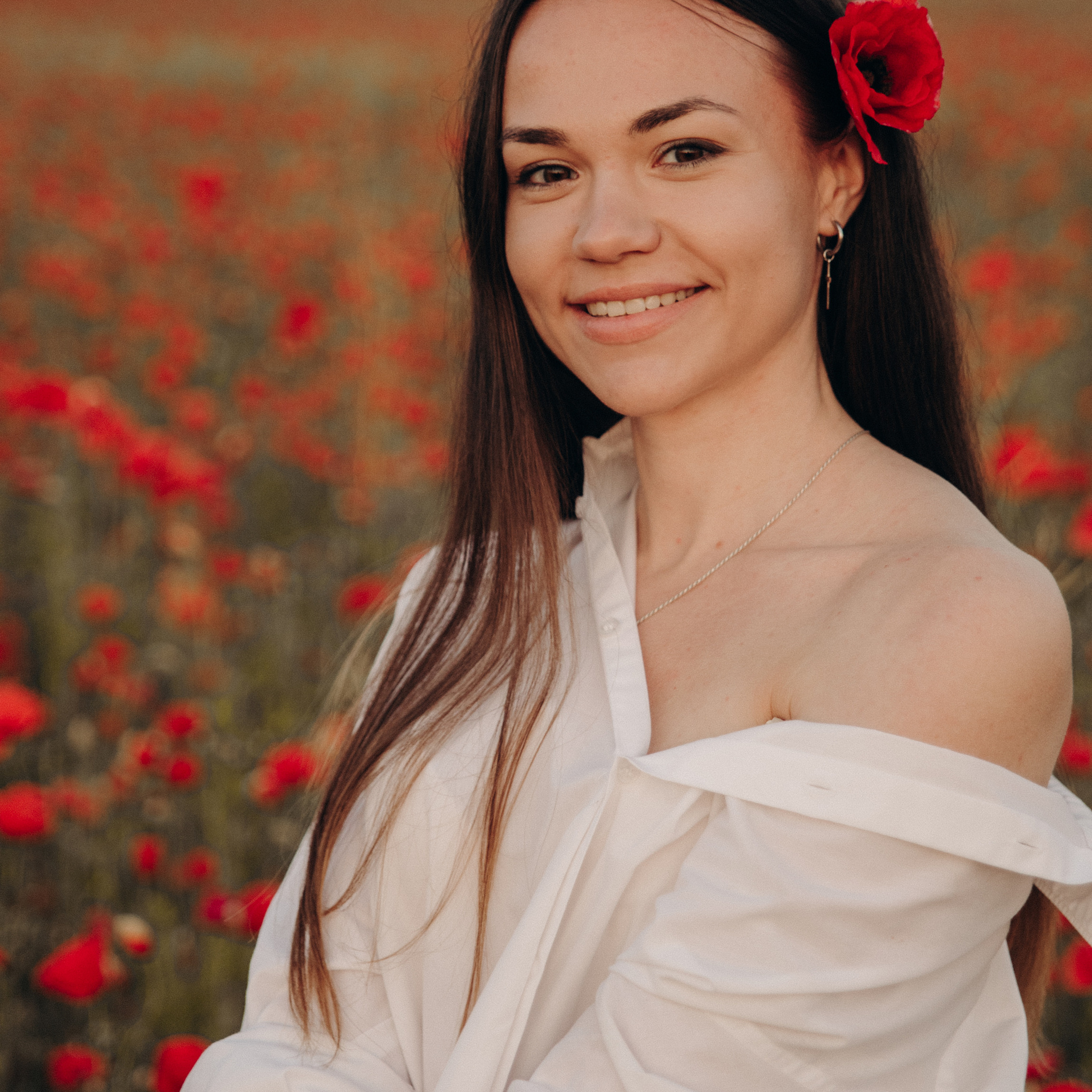 Рассветные маки. Фотограф Надежда Московская