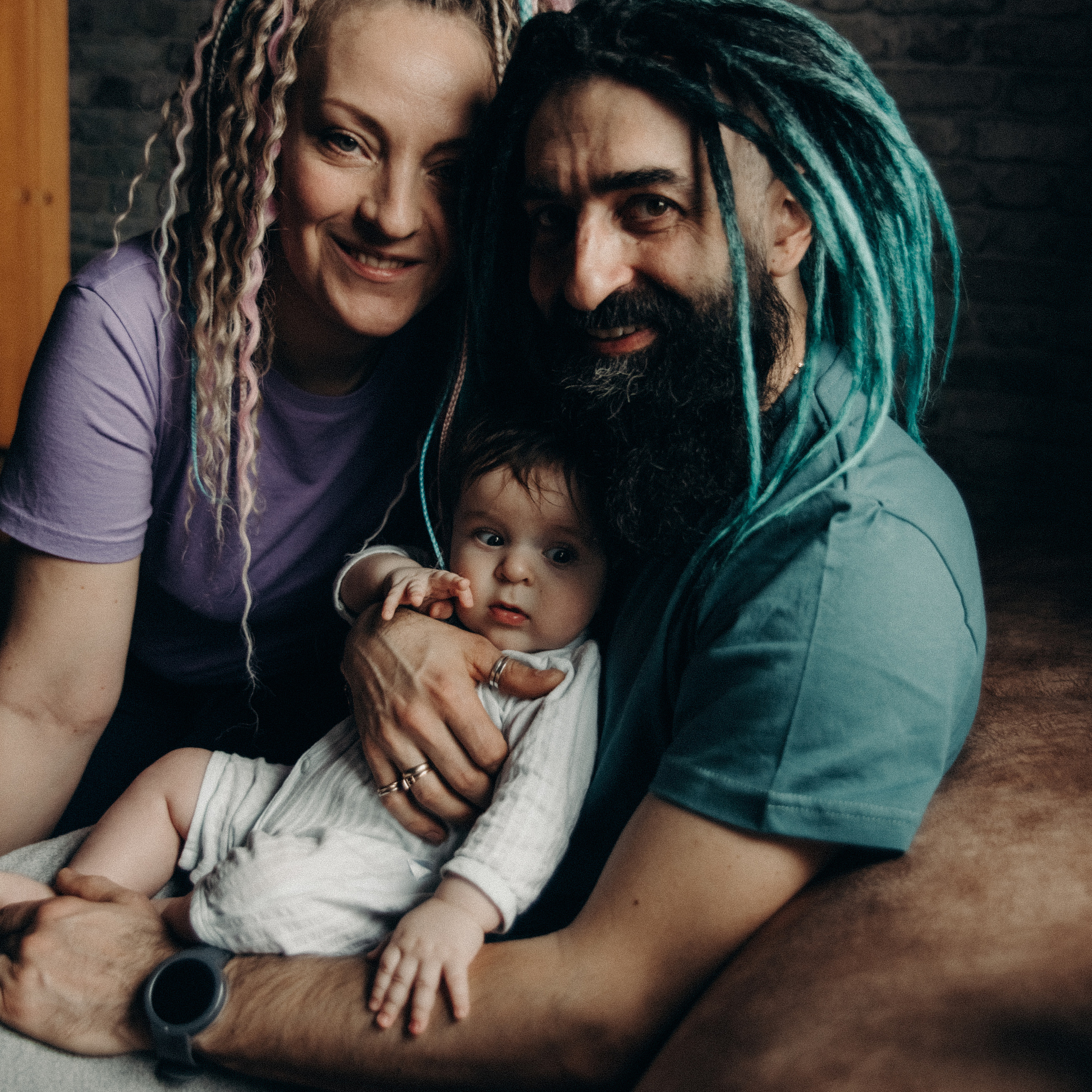 Алеся, Антон и Стёпа. Фотограф Надежда Московская