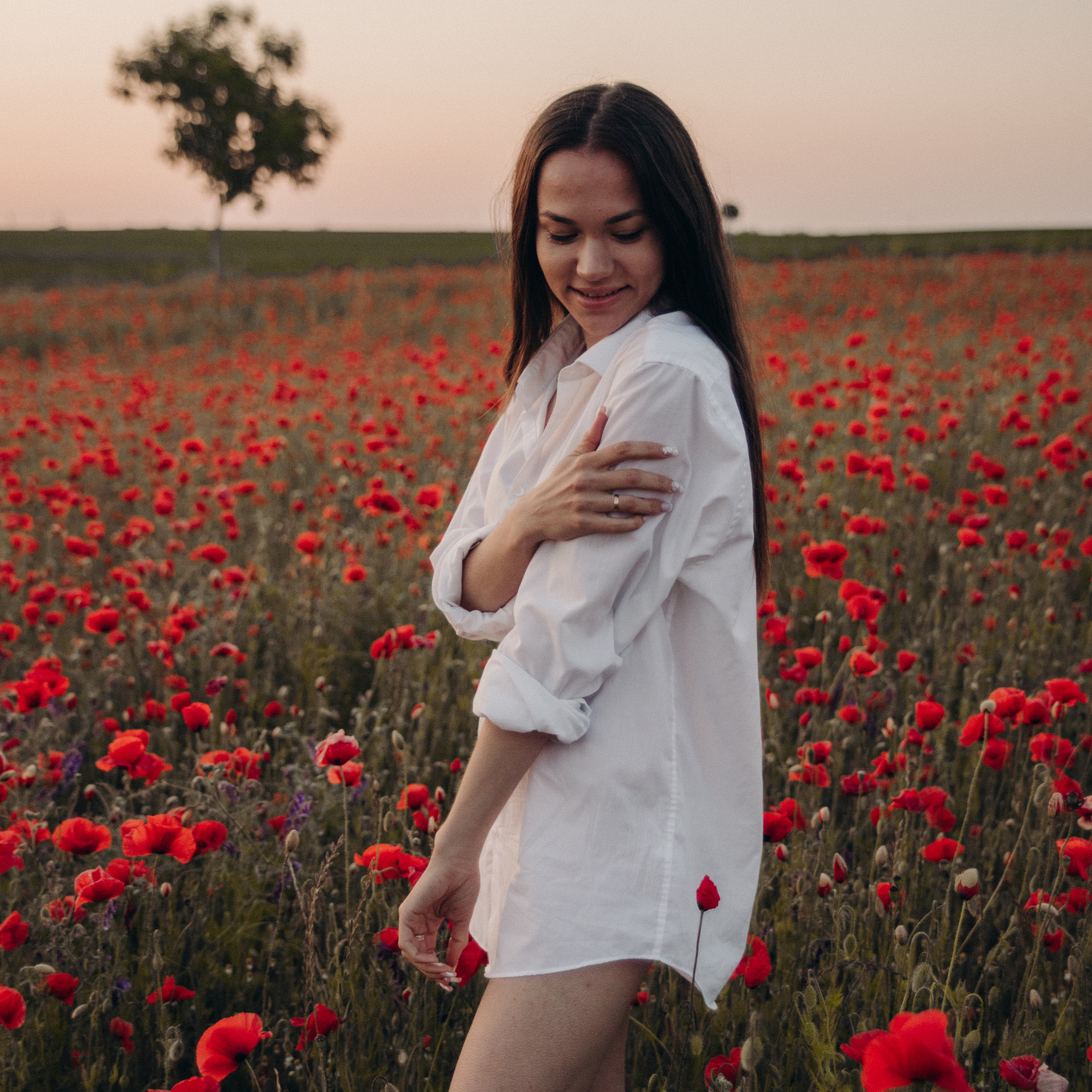 Рассветные маки. Фотограф Надежда Московская