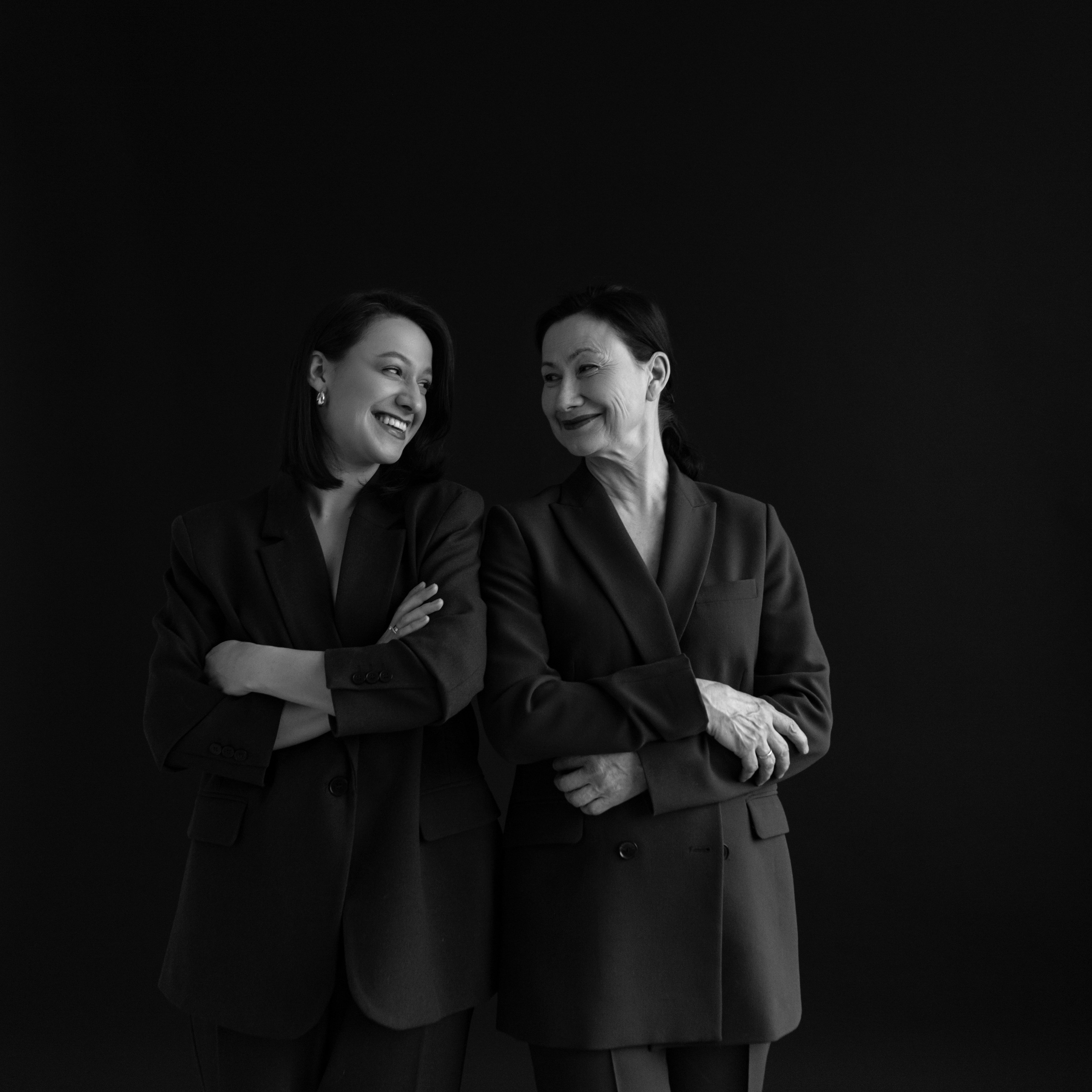 Ксюша с мамой