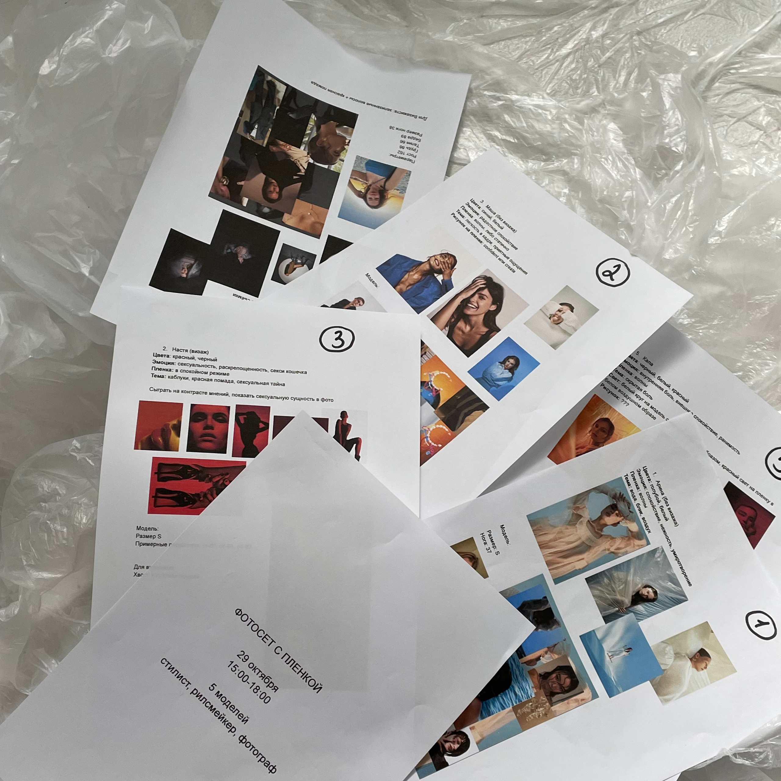 фотосет с пленкой