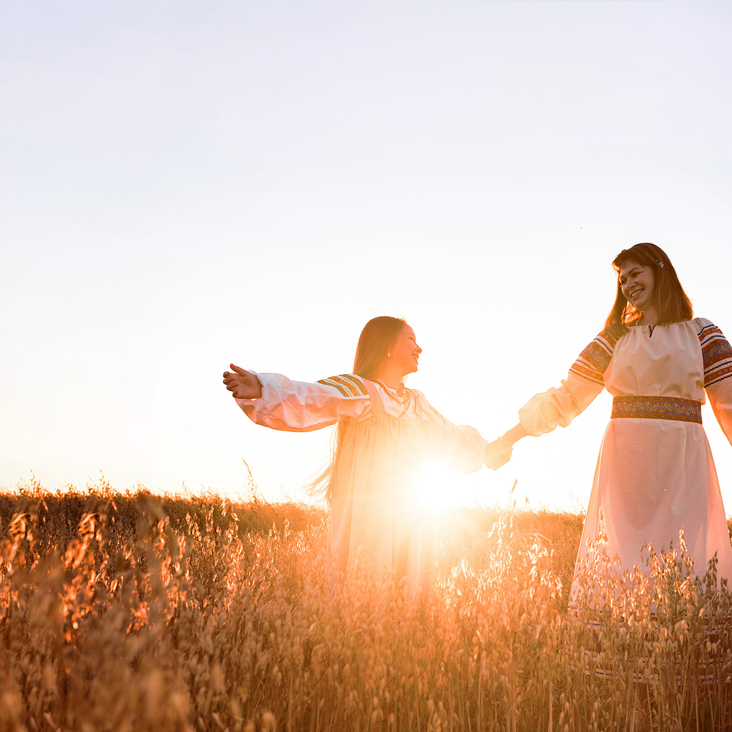 В поле. Яблочный Спас. Семейный и детский фотограф в Кинешме