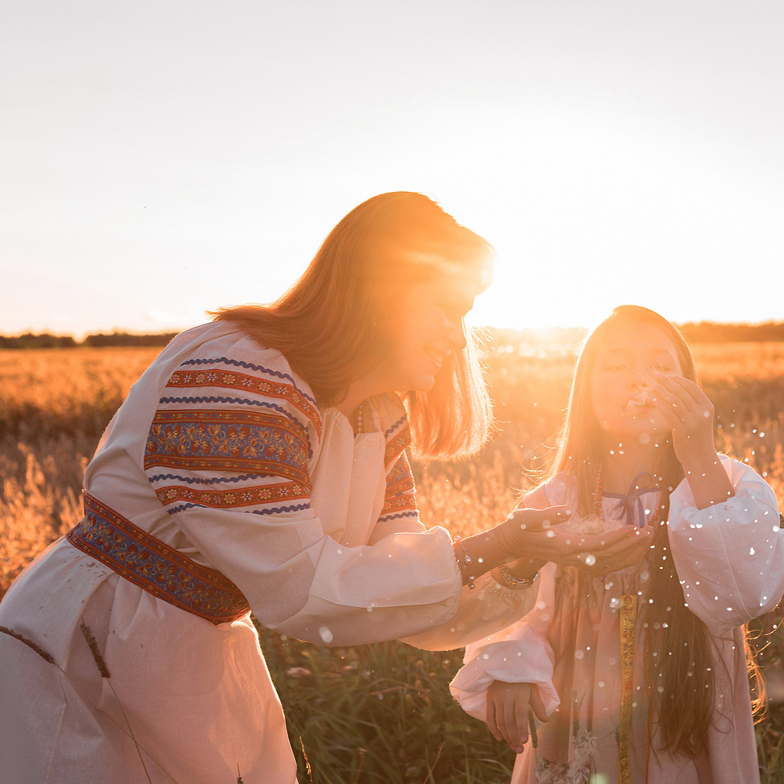 В поле. Яблочный Спас. Семейный и детский фотограф в Кинешме