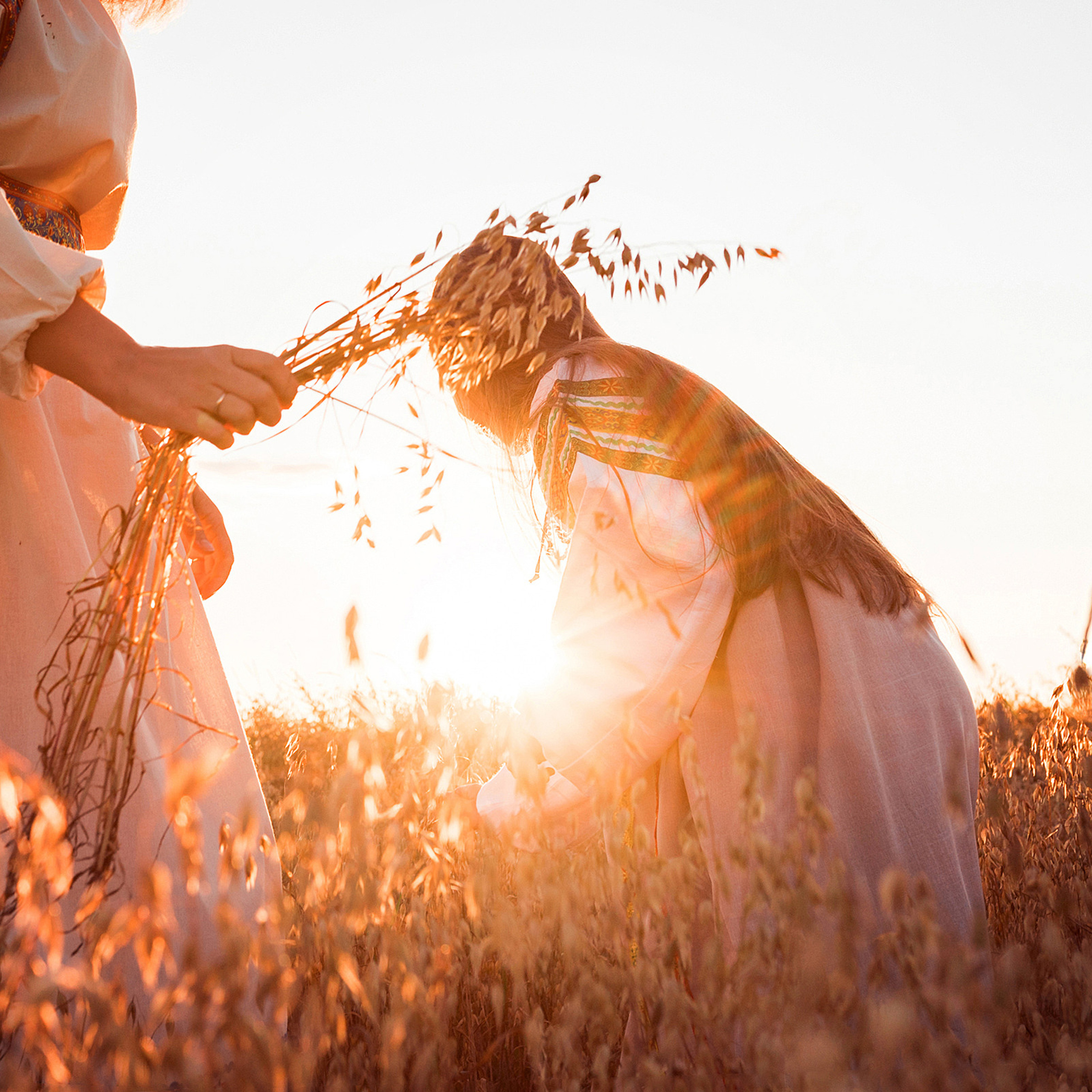 В поле. Яблочный Спас. Семейный и детский фотограф в Кинешме