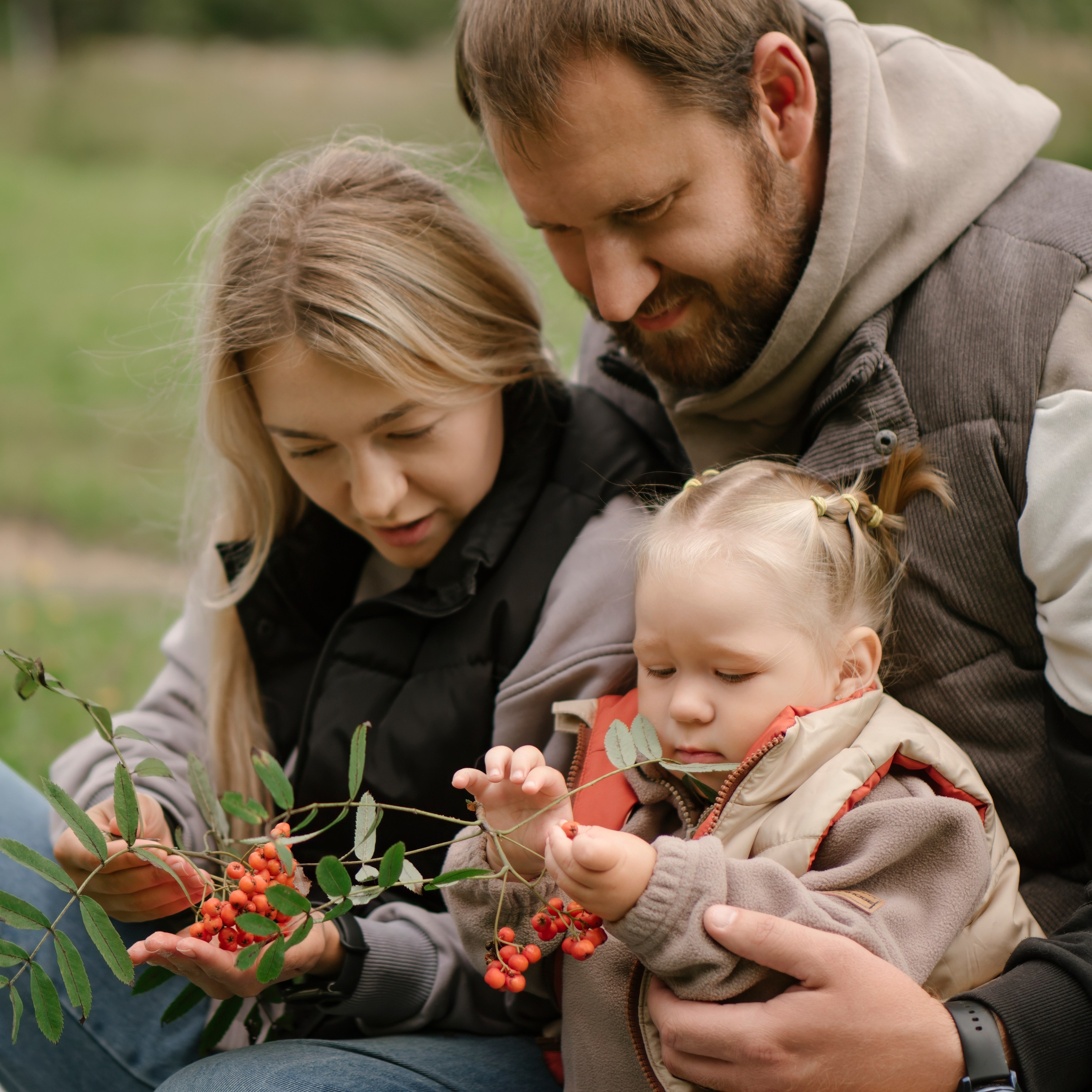 Анастасия с&nbsp;семьёй