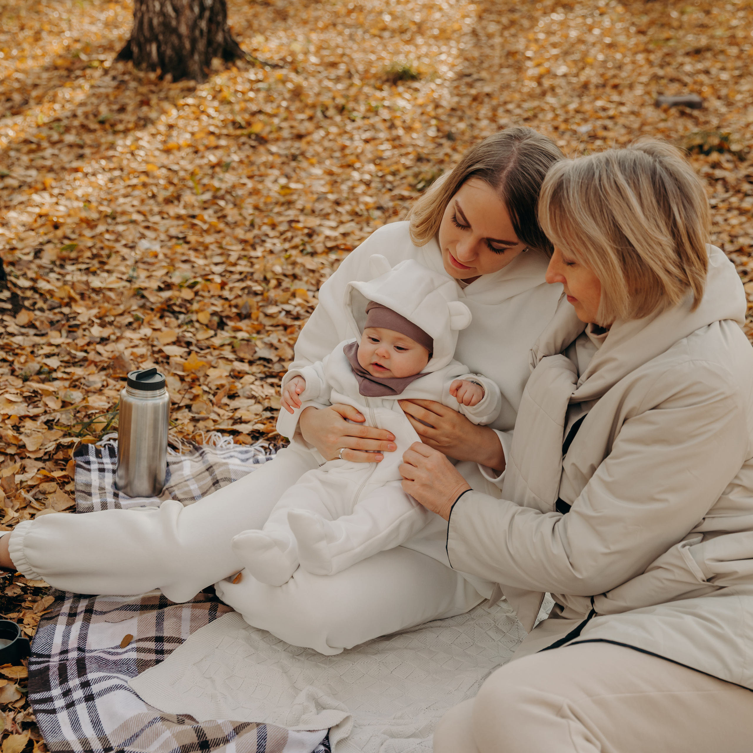 Пикник в осеннем парке